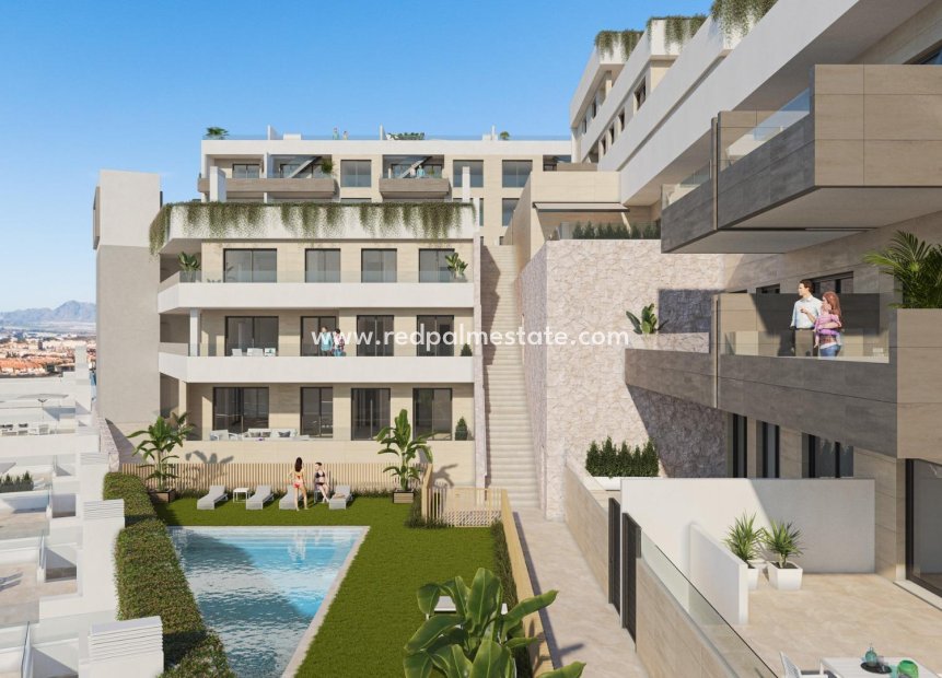 Obra nueva - Apartamento -
Aguilas - Playa del Hornillo