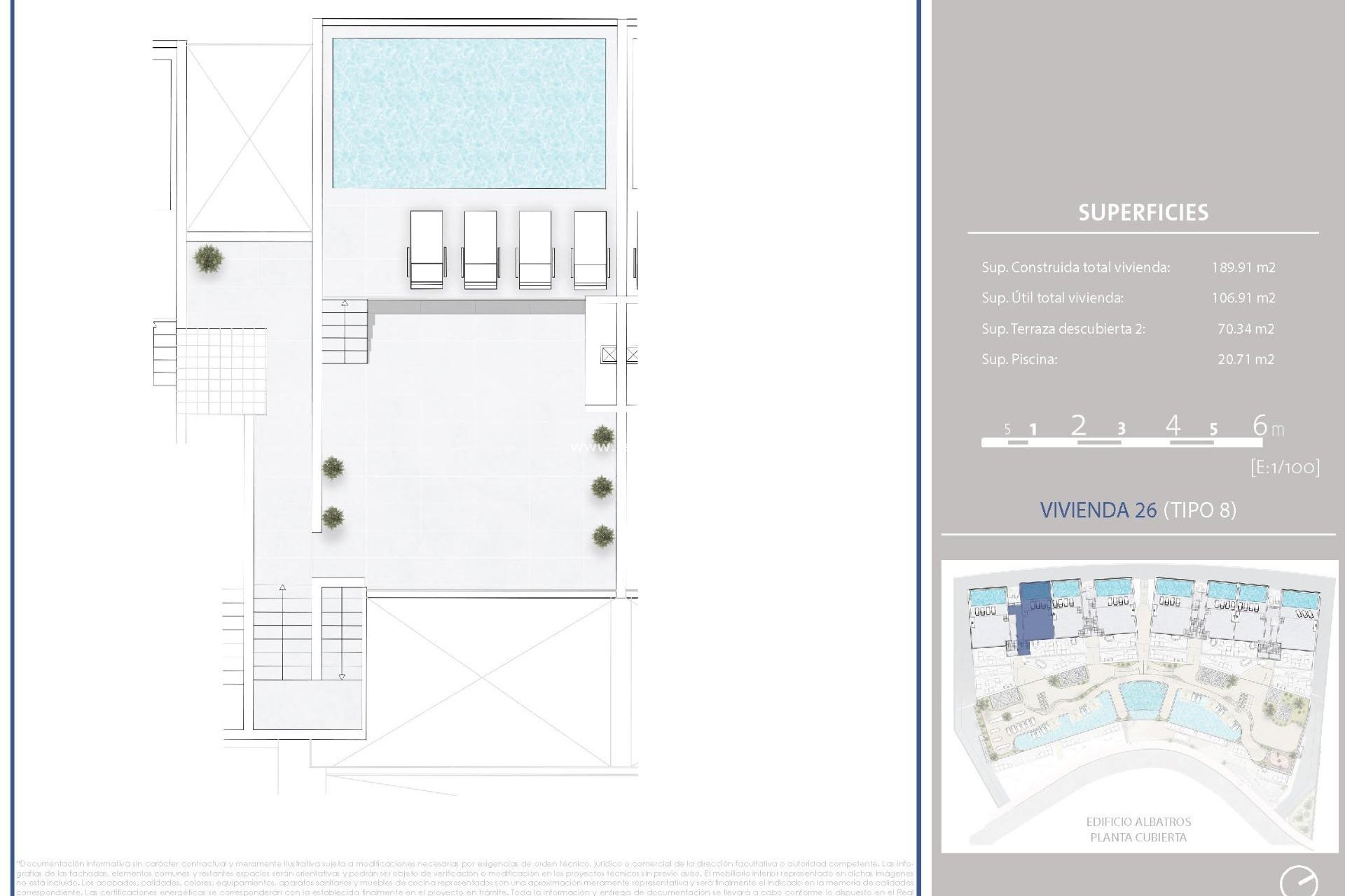 Obra nueva - Apartamento Ático -
3409 - pueblo