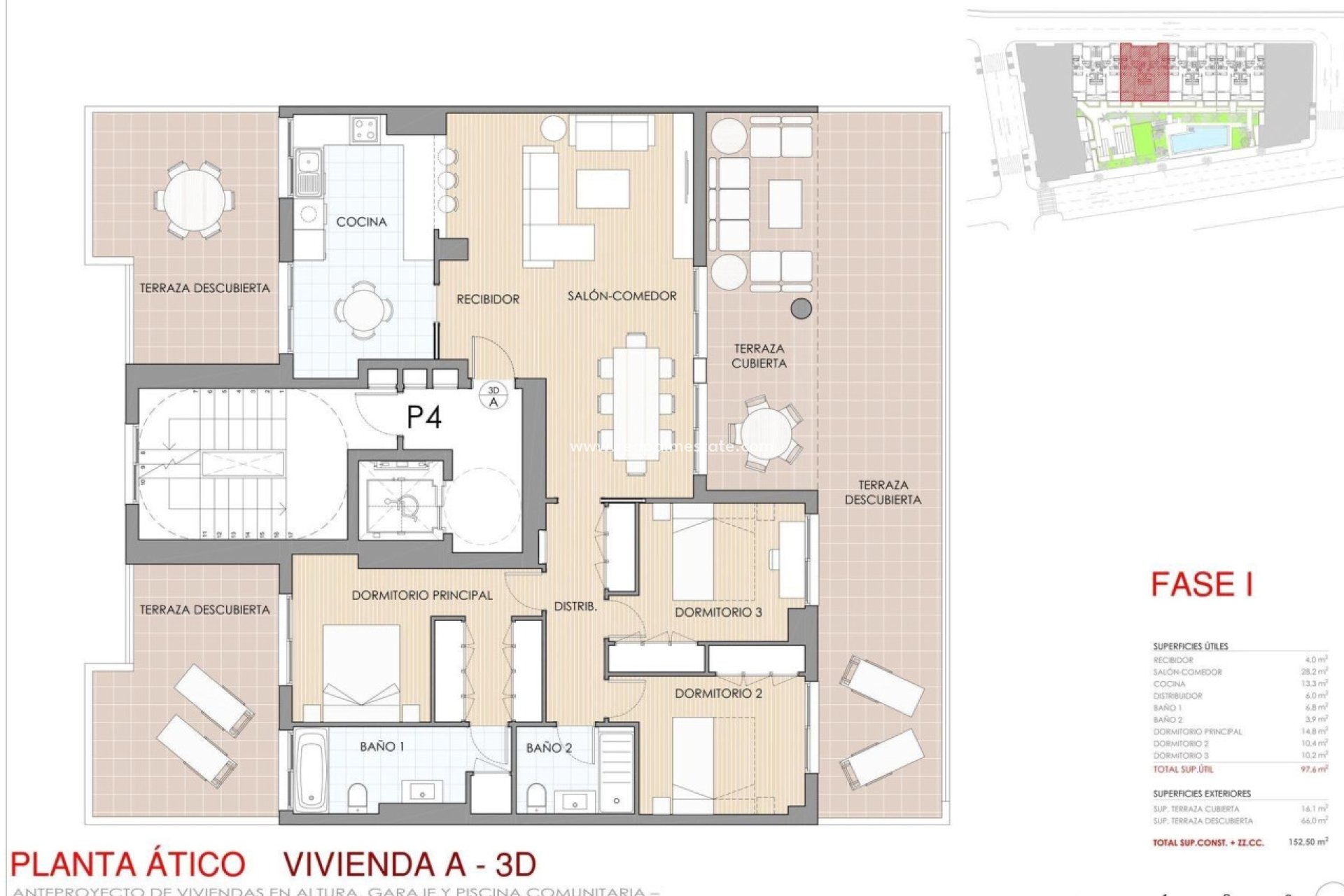 Obra nueva - Apartamento Ático -
Aguilas - Isla Del Fraile