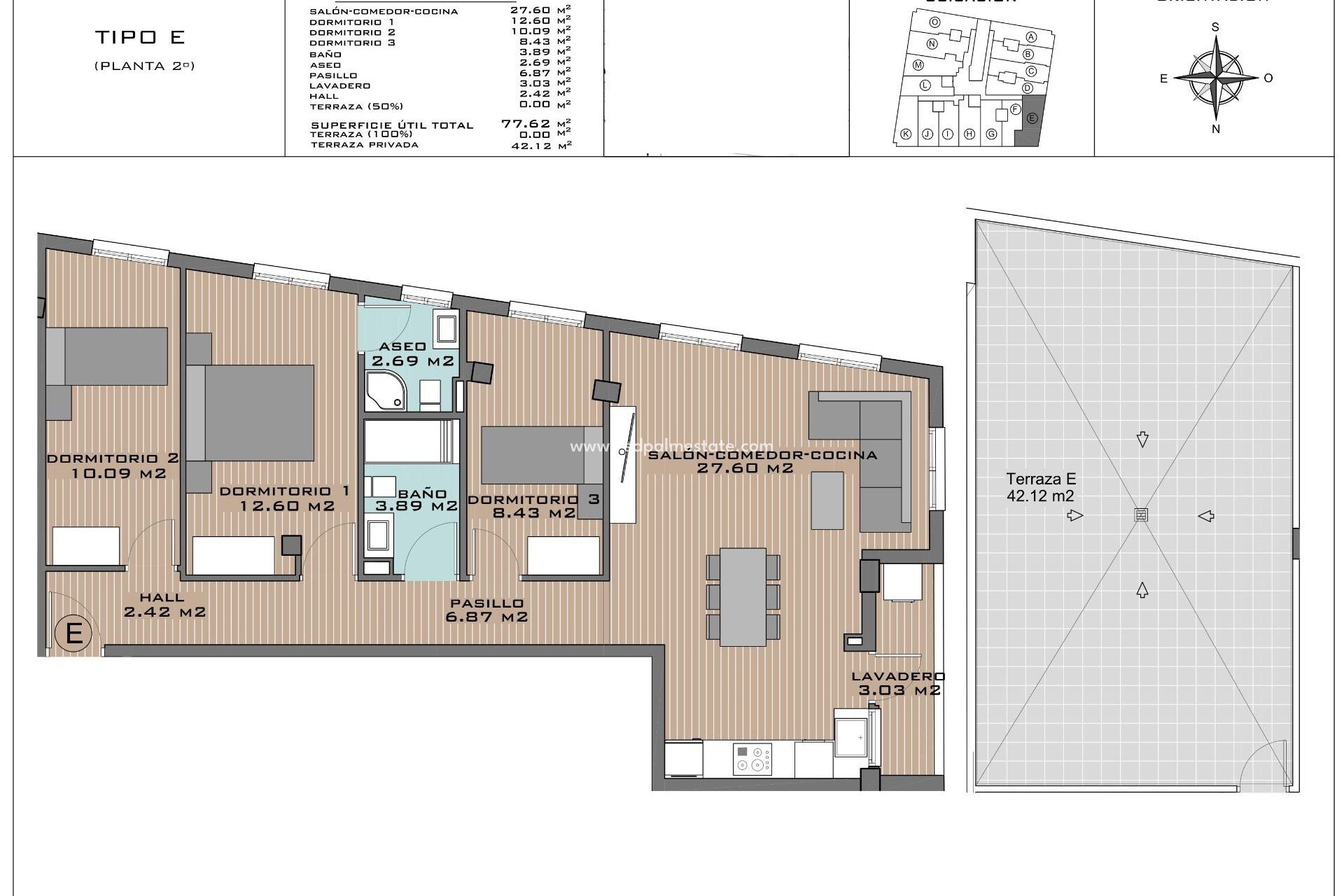 Obra nueva - Apartamento Ático -
Algorfa - Pueblo