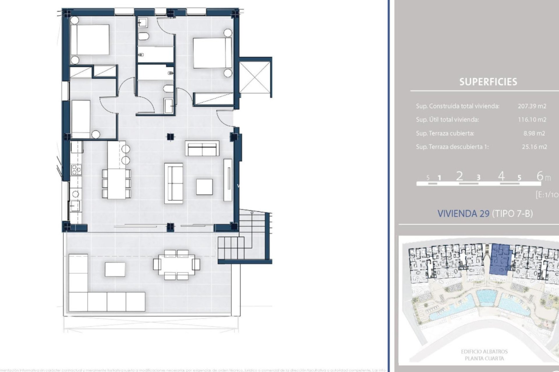 Obra nueva - Apartamento Ático -
Arenal d´en Castell - pueblo