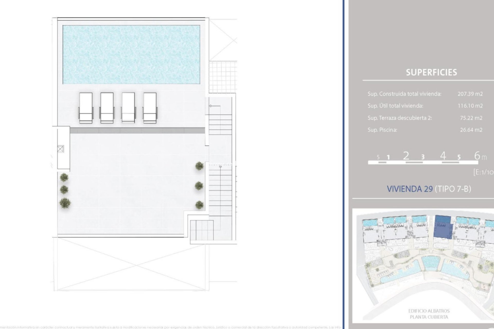 Obra nueva - Apartamento Ático -
Arenal d´en Castell - pueblo