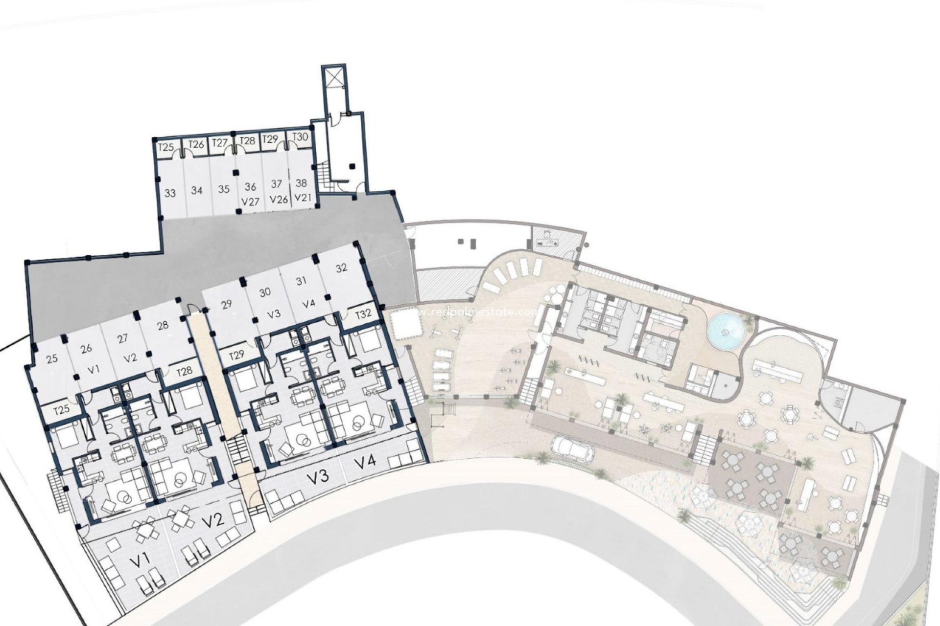 Obra nueva - Apartamento Ático -
Arenal d´en Castell - pueblo