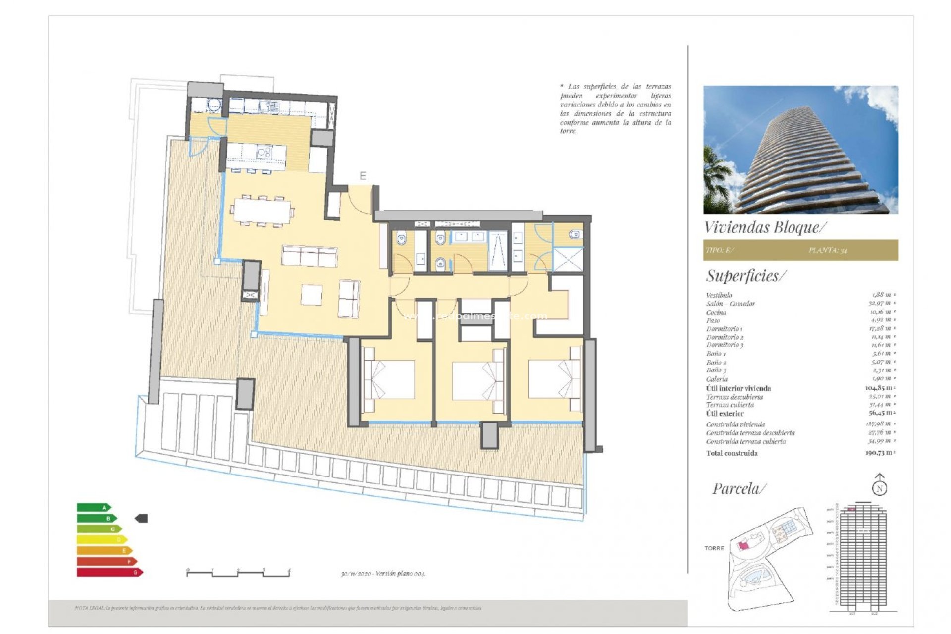 Obra nueva - Apartamento Ático -
Benidorm - Poniente