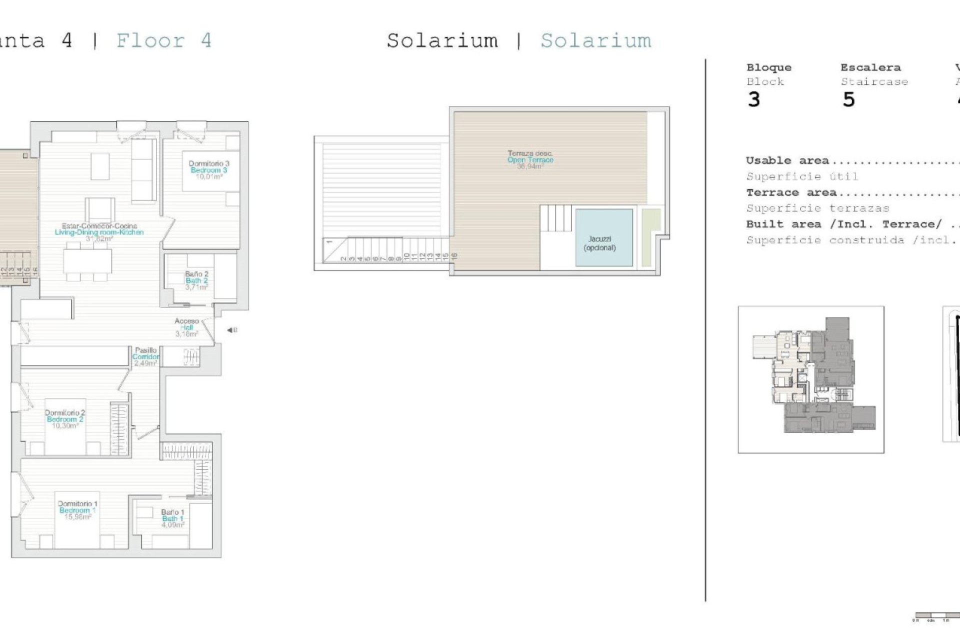 Obra nueva - Apartamento Ático -
El Verger