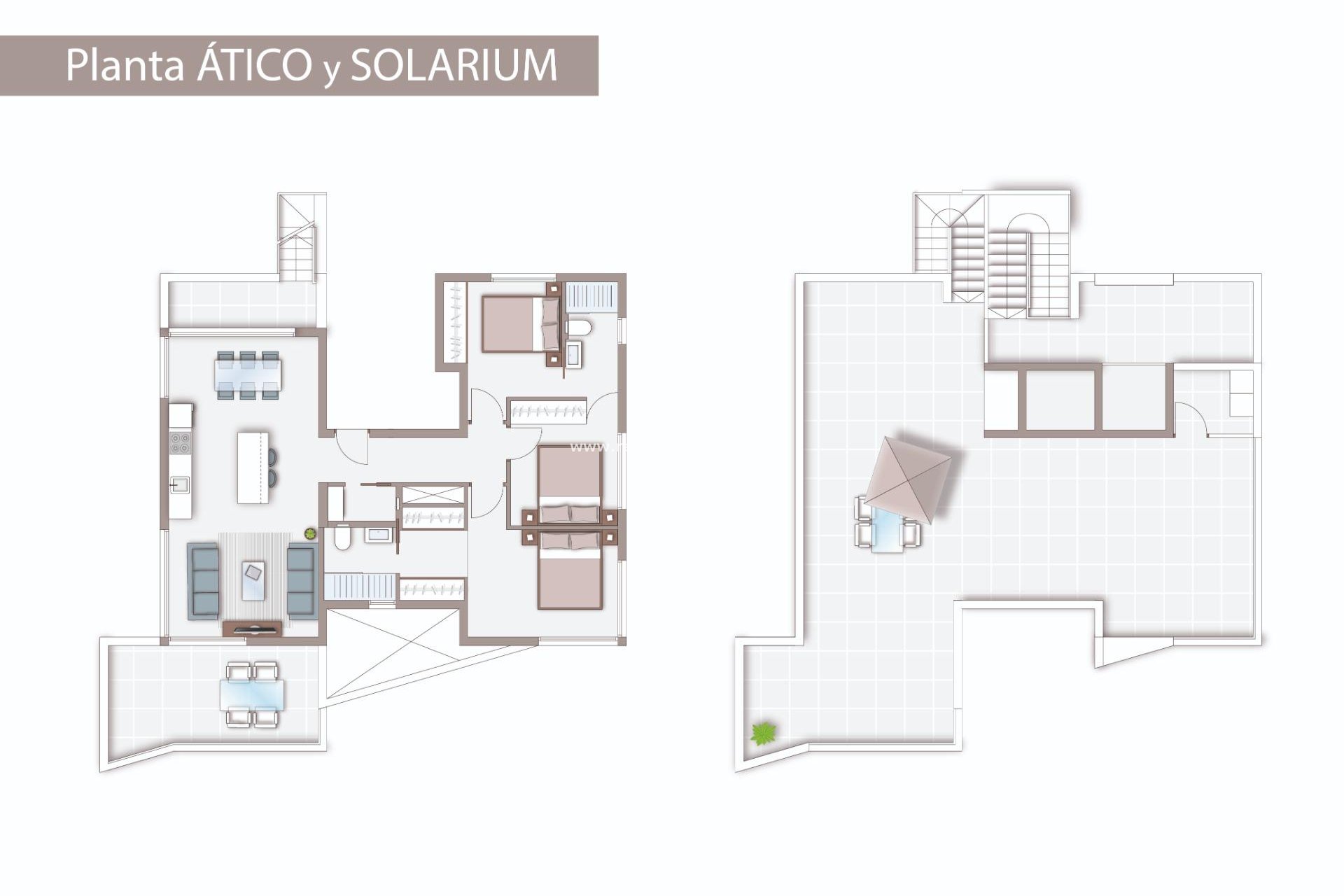 Obra nueva - Apartamento Ático -
Guardamar del Segura - Avenida del Puerto