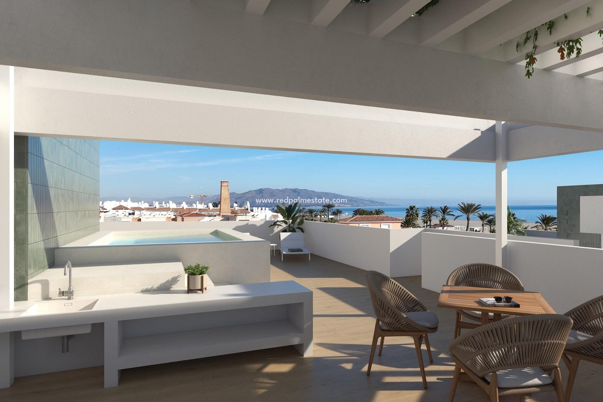 Obra nueva - Apartamento Ático -
Vera Playa - Las Marinas