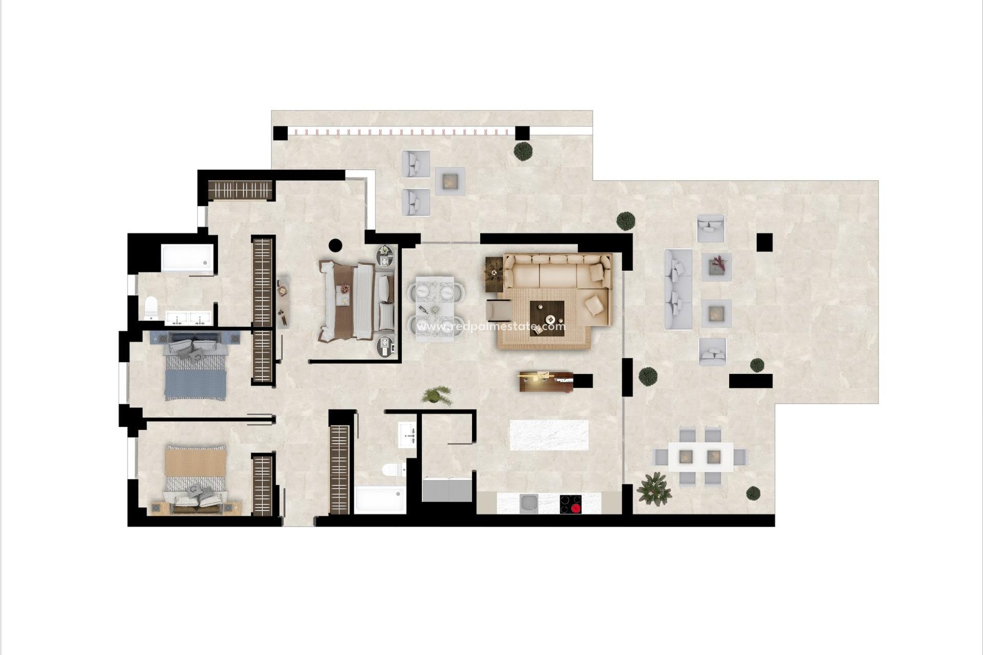 Obra nueva - Apartamento -
Benahavís - Urb. Los Jaralillos