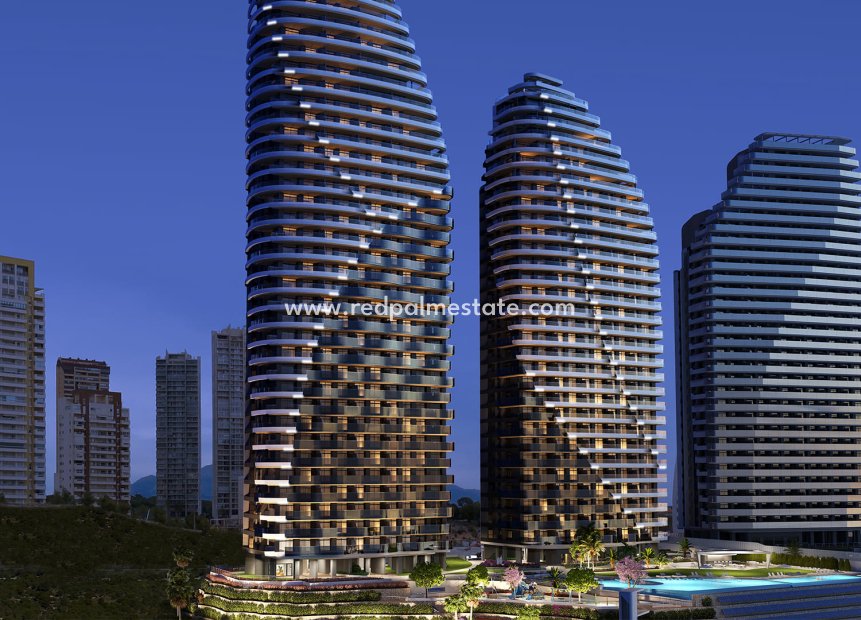 Obra nueva - Apartamento -
Benidorm