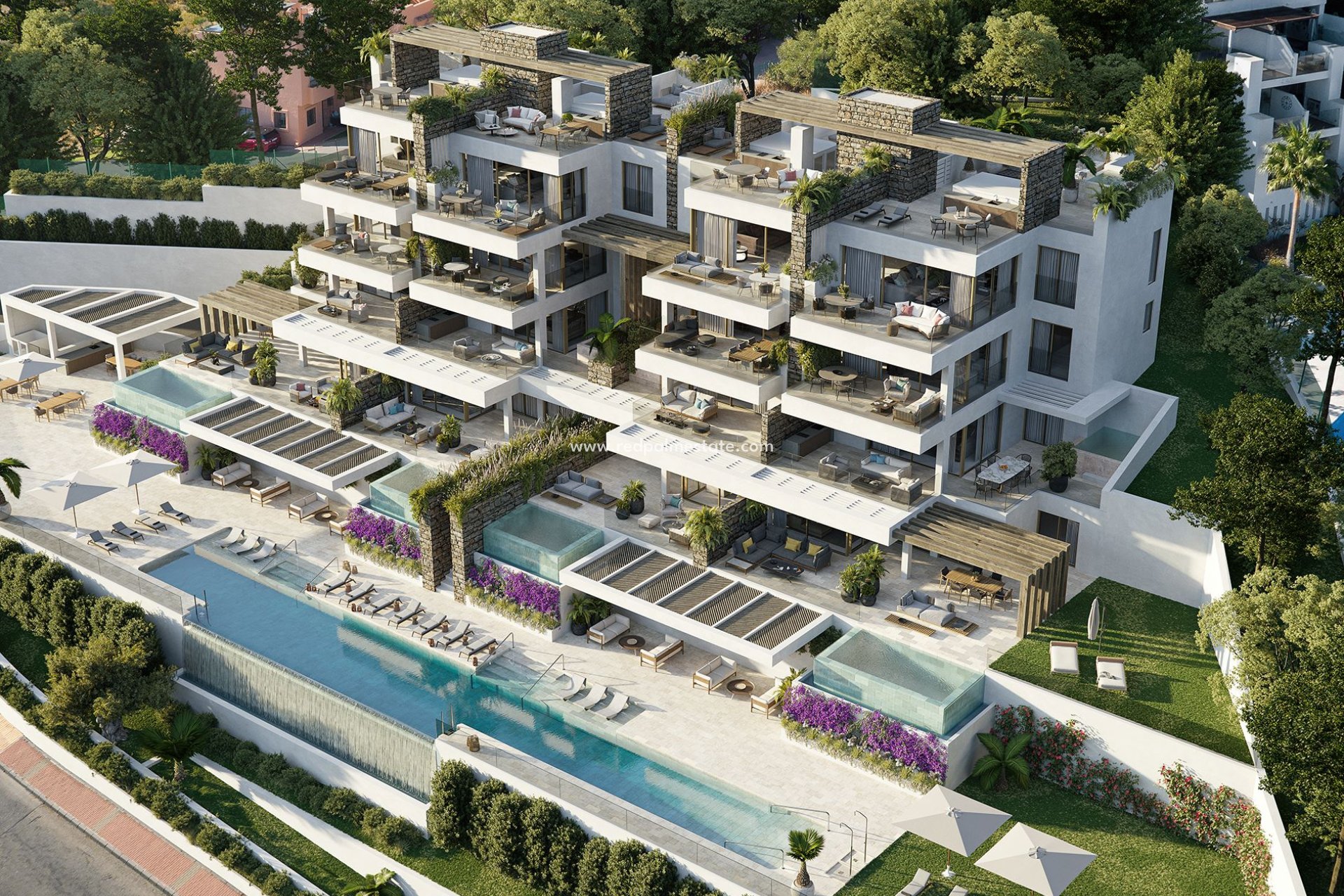 Obra nueva - Apartamento -
Calahonda - Urbanización Riviera Sol