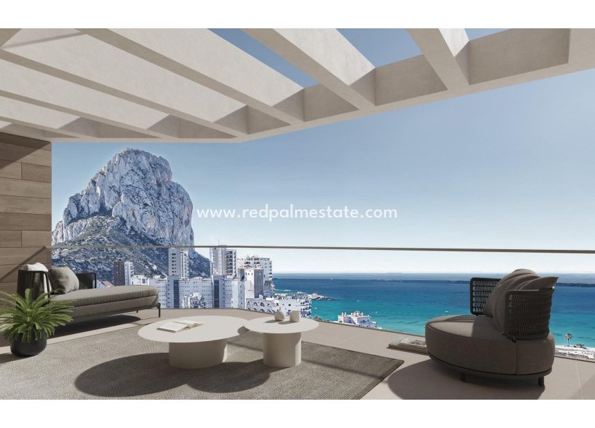 Obra nueva - Apartamento -
Calpe - Playa Arenal