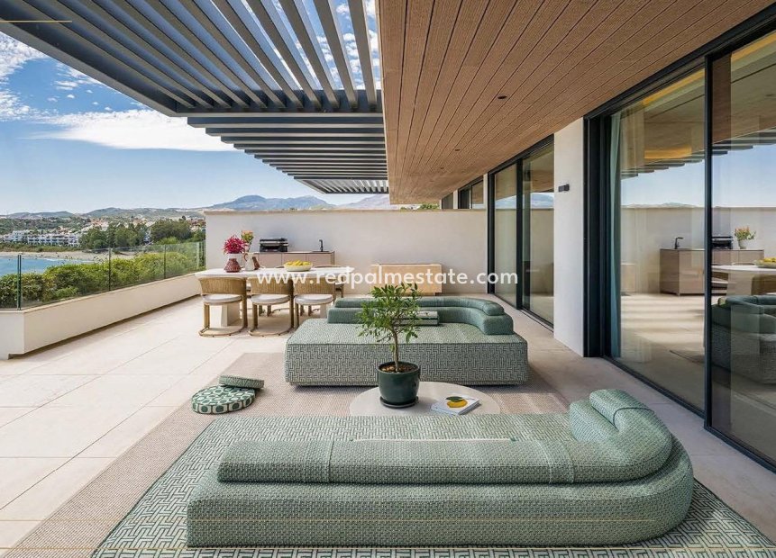 Obra nueva - Apartamento -
Estepona - Playa del Cristo