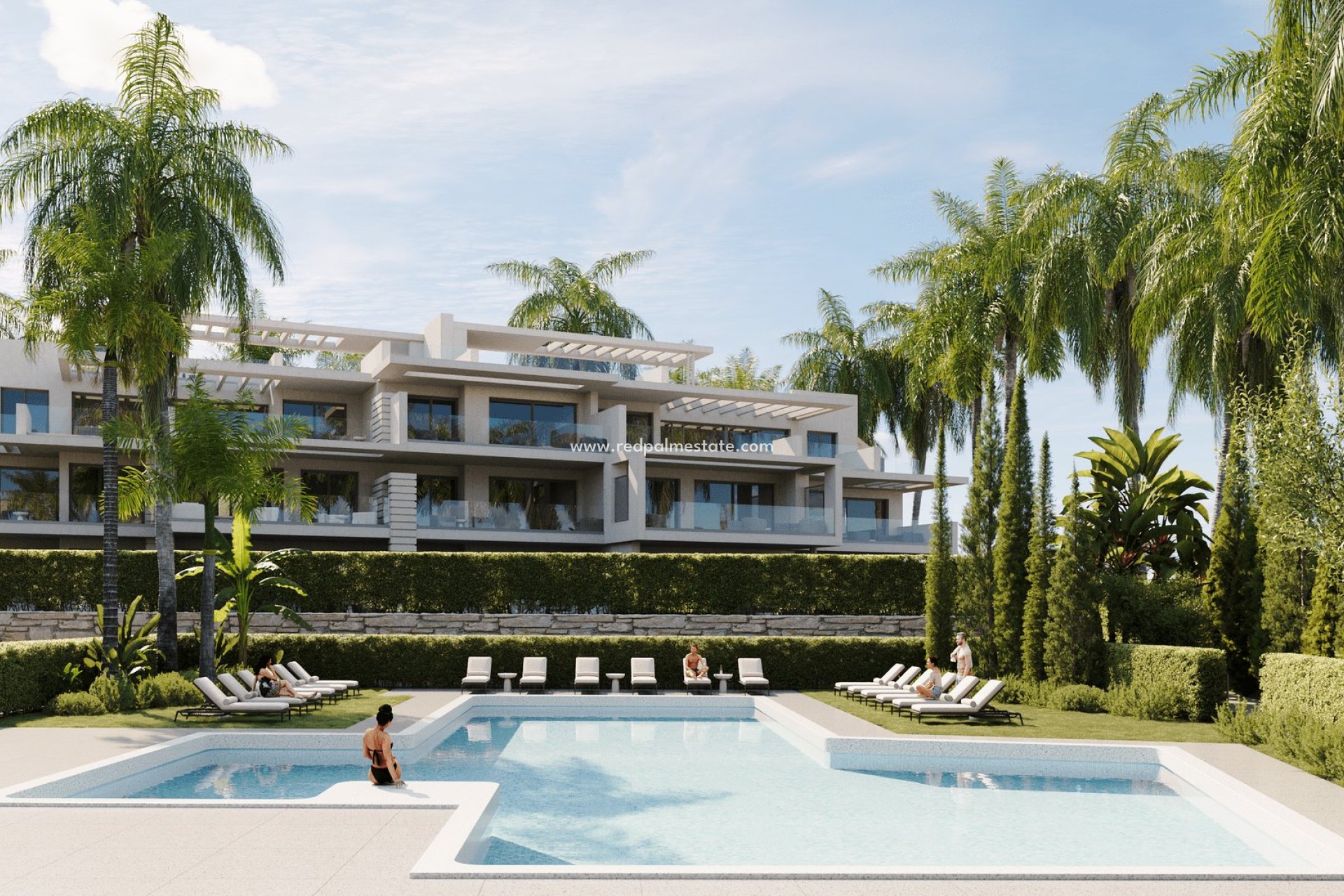 Obra nueva - Apartamento -
Estepona