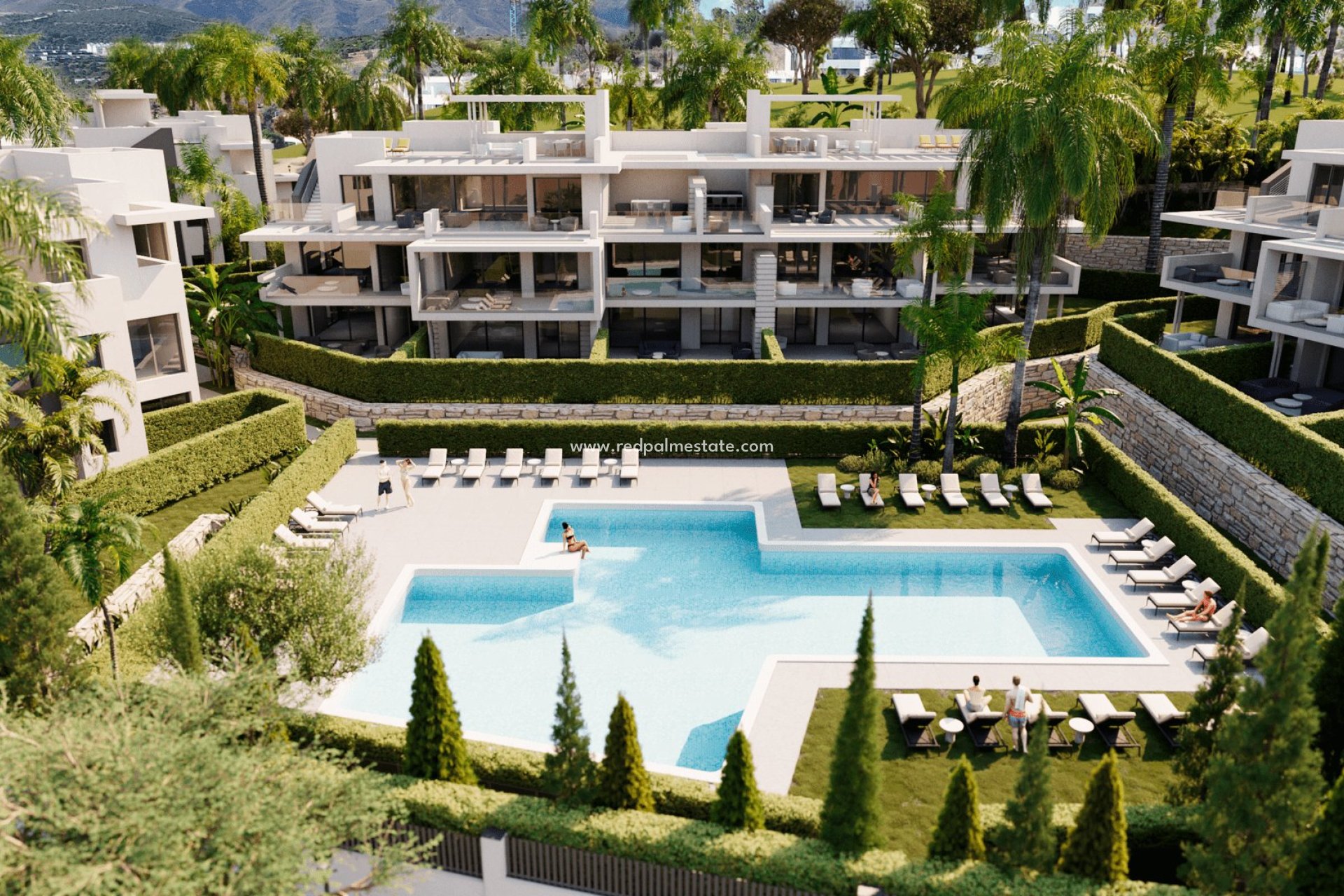 Obra nueva - Apartamento -
Estepona