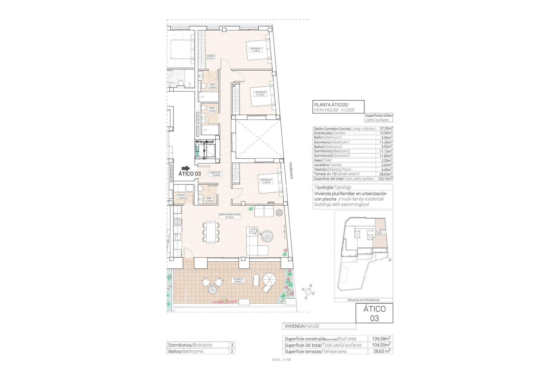 Obra nueva - Apartamento -
Hondón de las Nieves - Pueblo