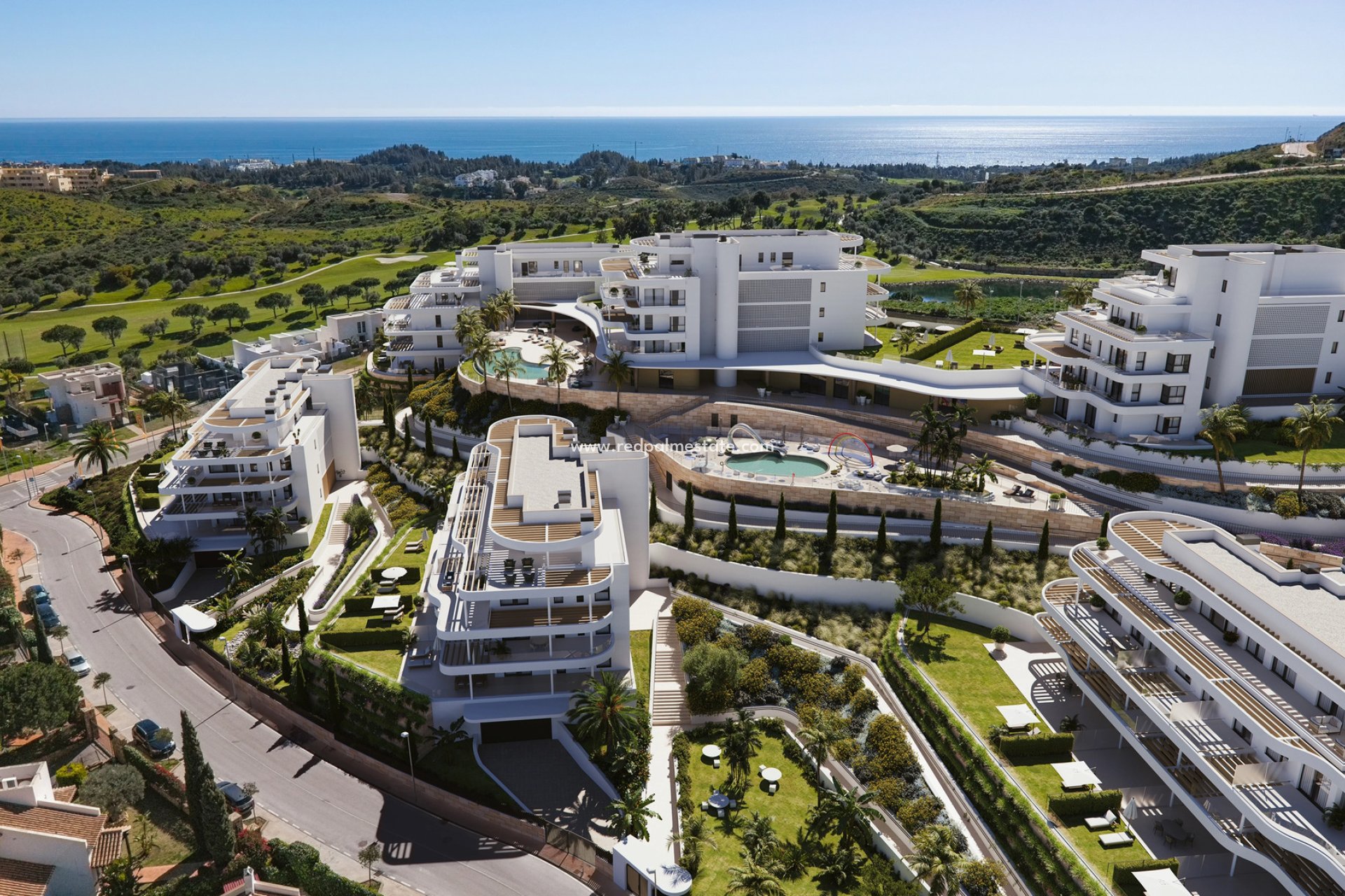 Obra nueva - Apartamento -
Las Lagunas de Mijas