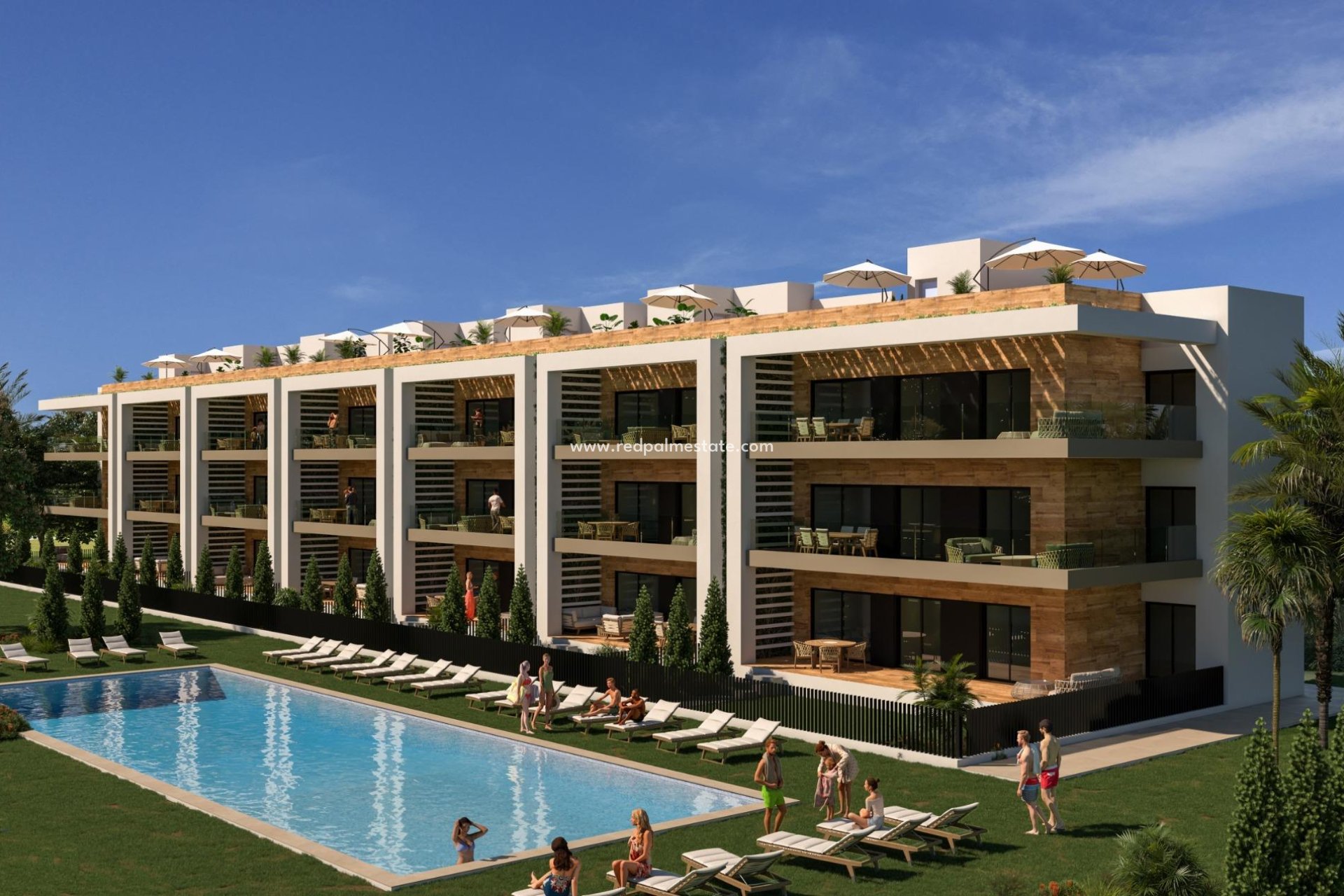 Obra nueva - Apartamento -
Los Alczares - La Serena Golf