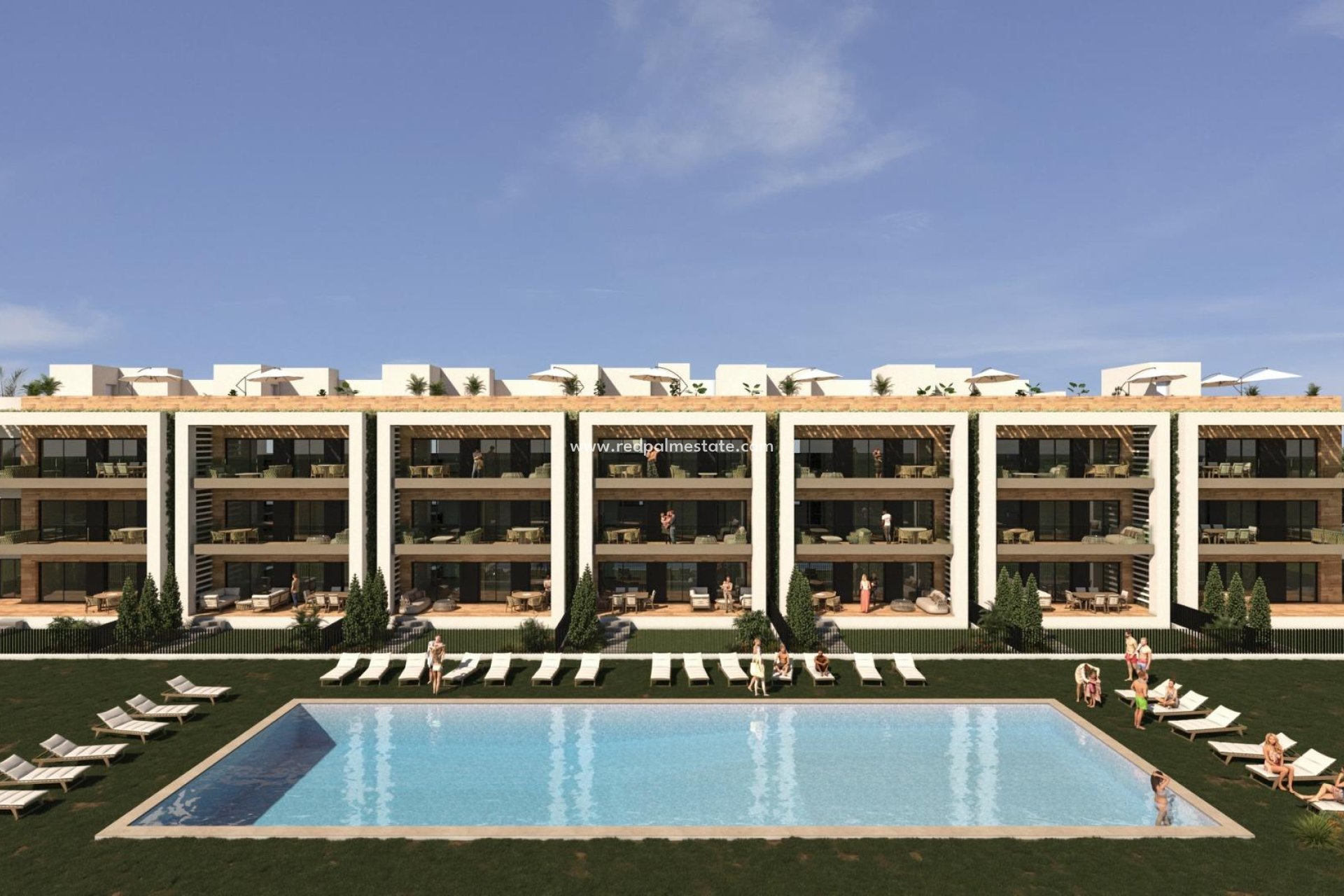 Obra nueva - Apartamento -
Los Alczares - La Serena Golf