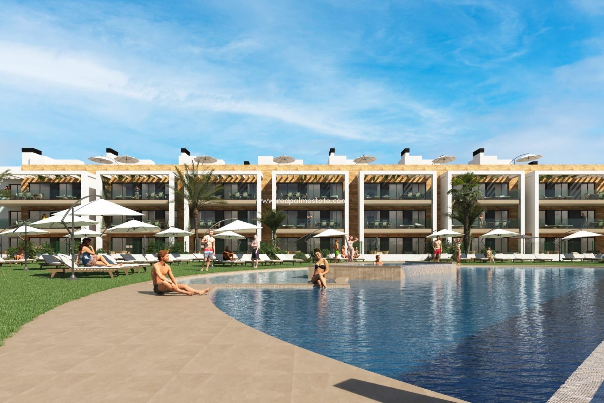 Obra nueva - Apartamento -
Los Alczares - La Serena Golf