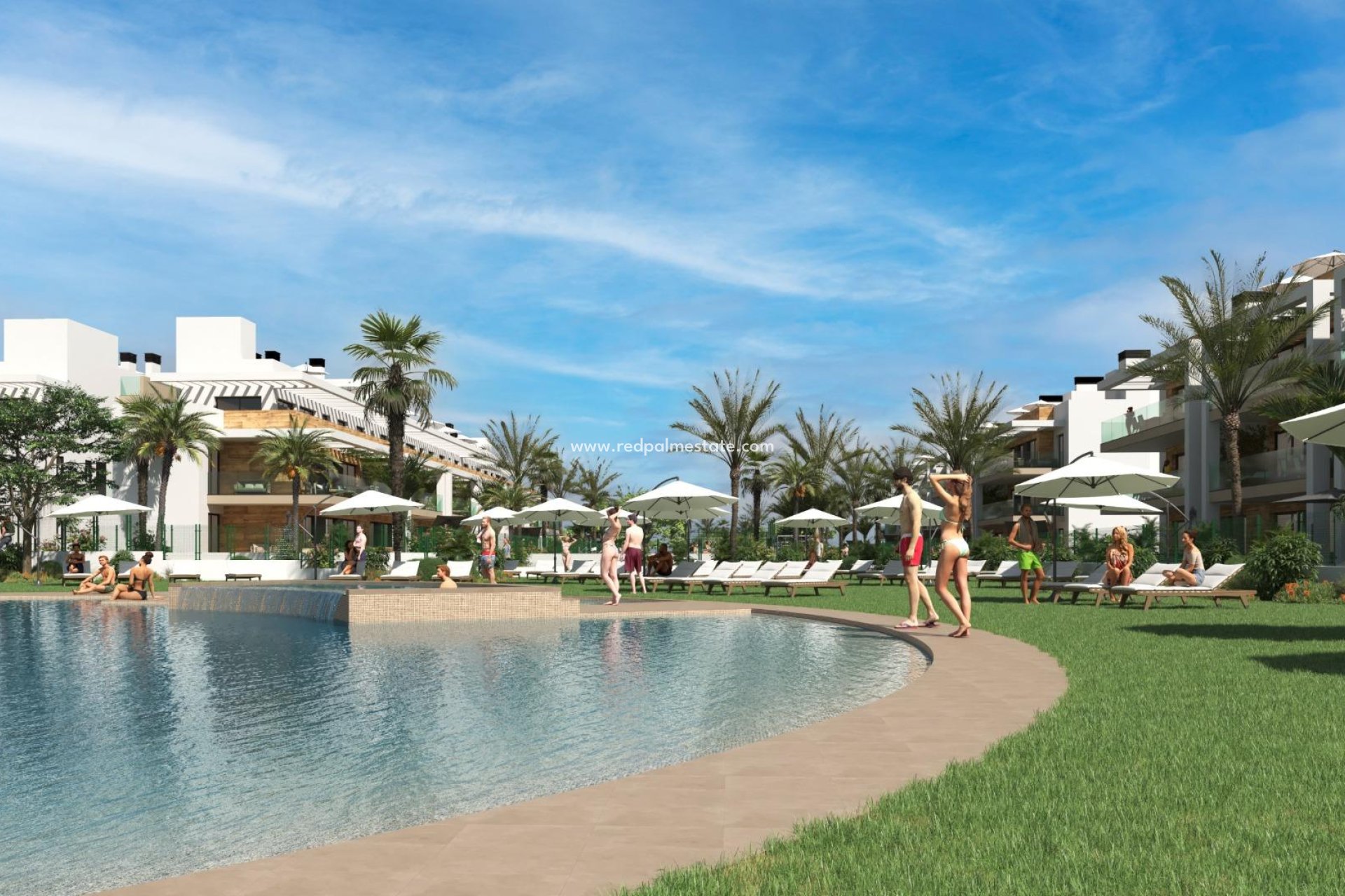 Obra nueva - Apartamento -
Los Alczares - La Serena Golf