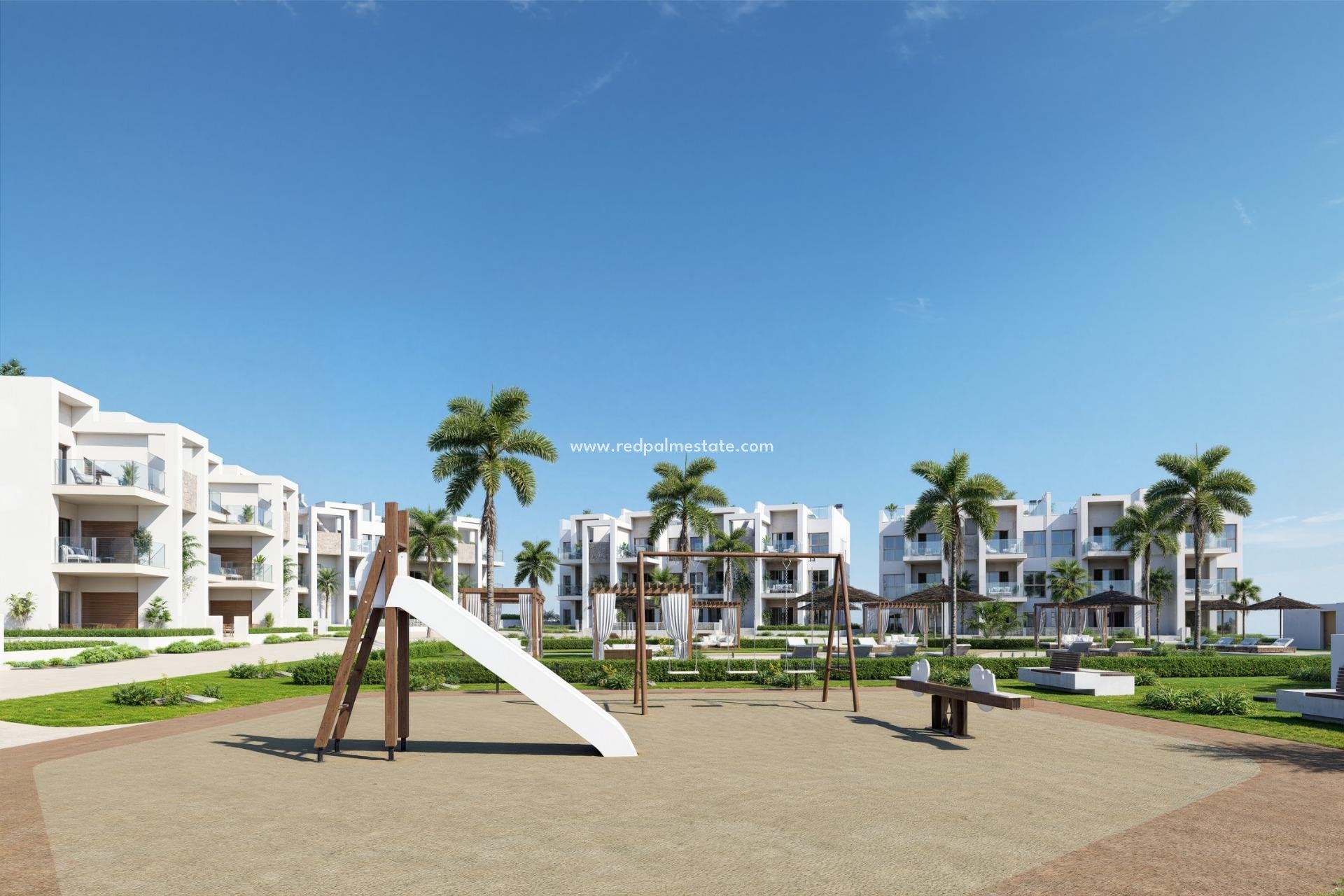 Obra nueva - Apartamento -
Los Alczares - Serena Golf