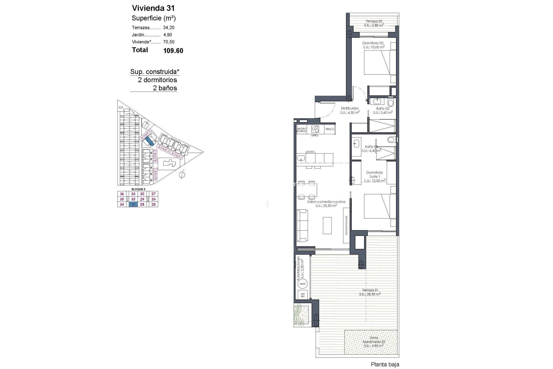 Obra nueva - Apartamento -
Los Alczares - Serena Golf