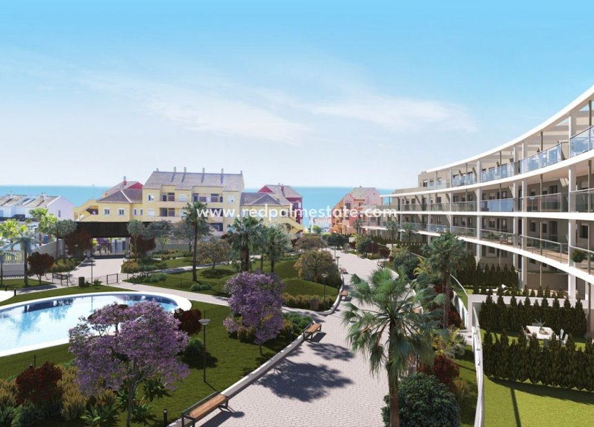 Obra nueva - Apartamento -
Manilva - Aldea Beach