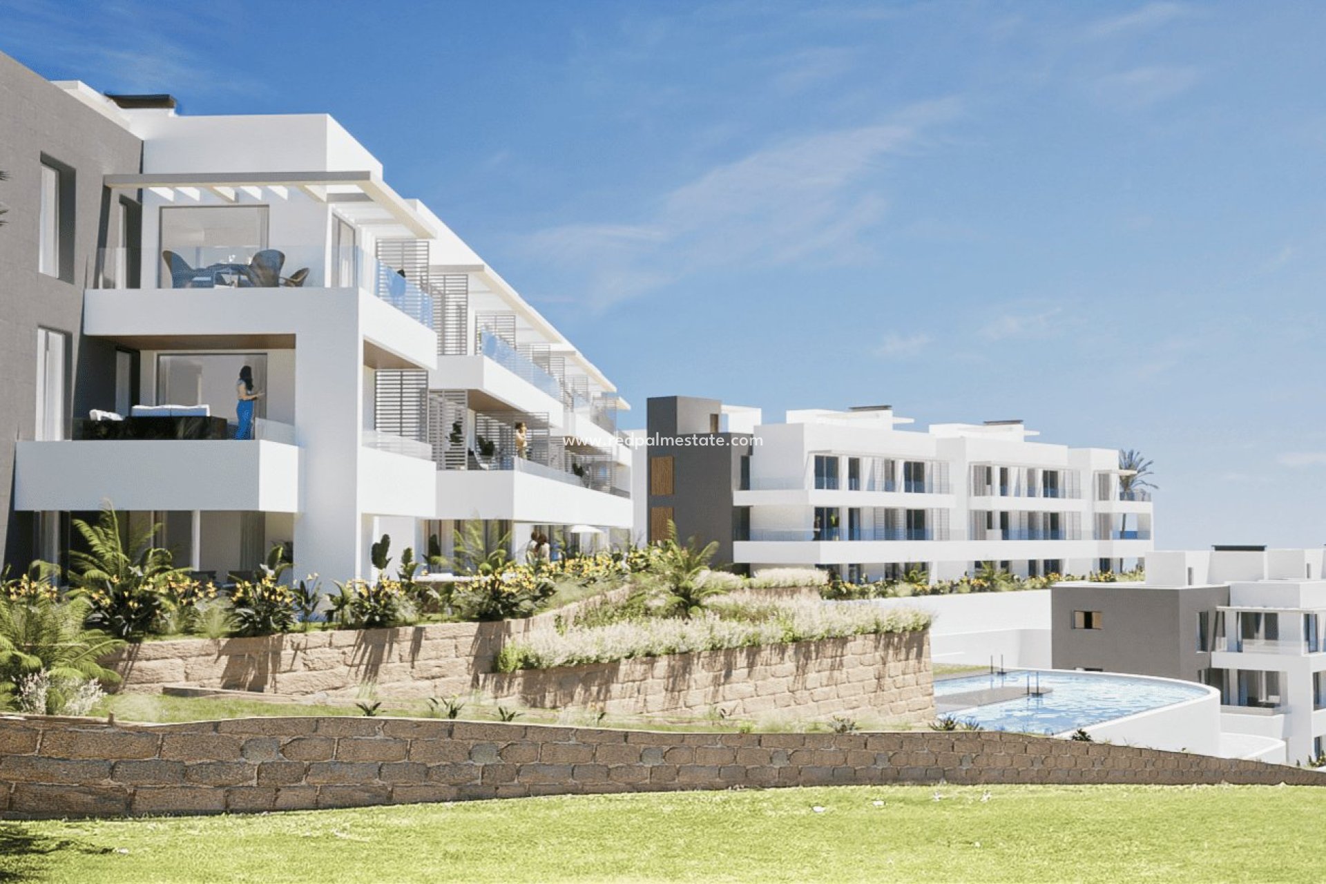 Obra nueva - Apartamento -
Manilva