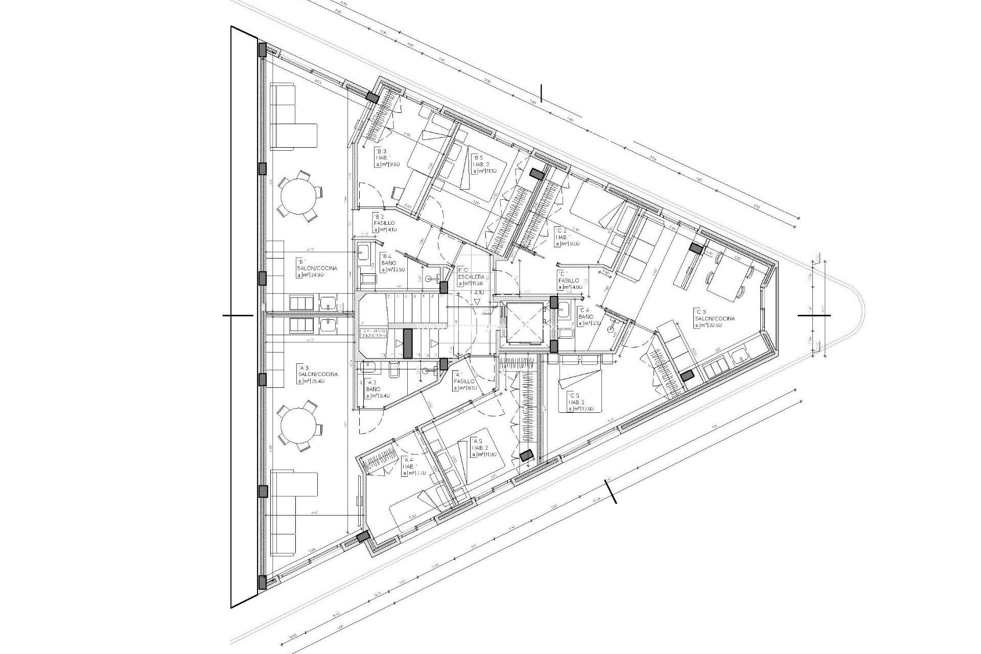 Obra nueva - Apartamento -
Mazarron - pueblo