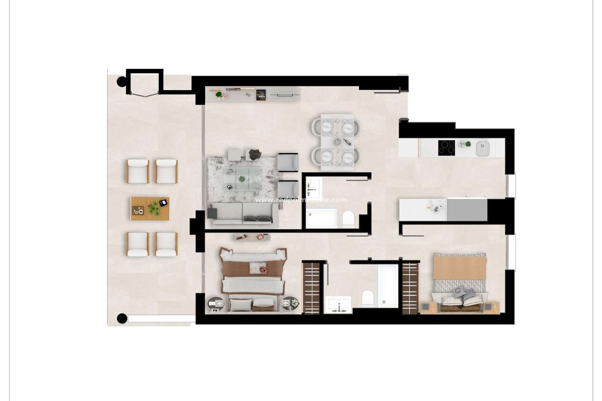 Obra nueva - Apartamento -
Mijas - Calanova