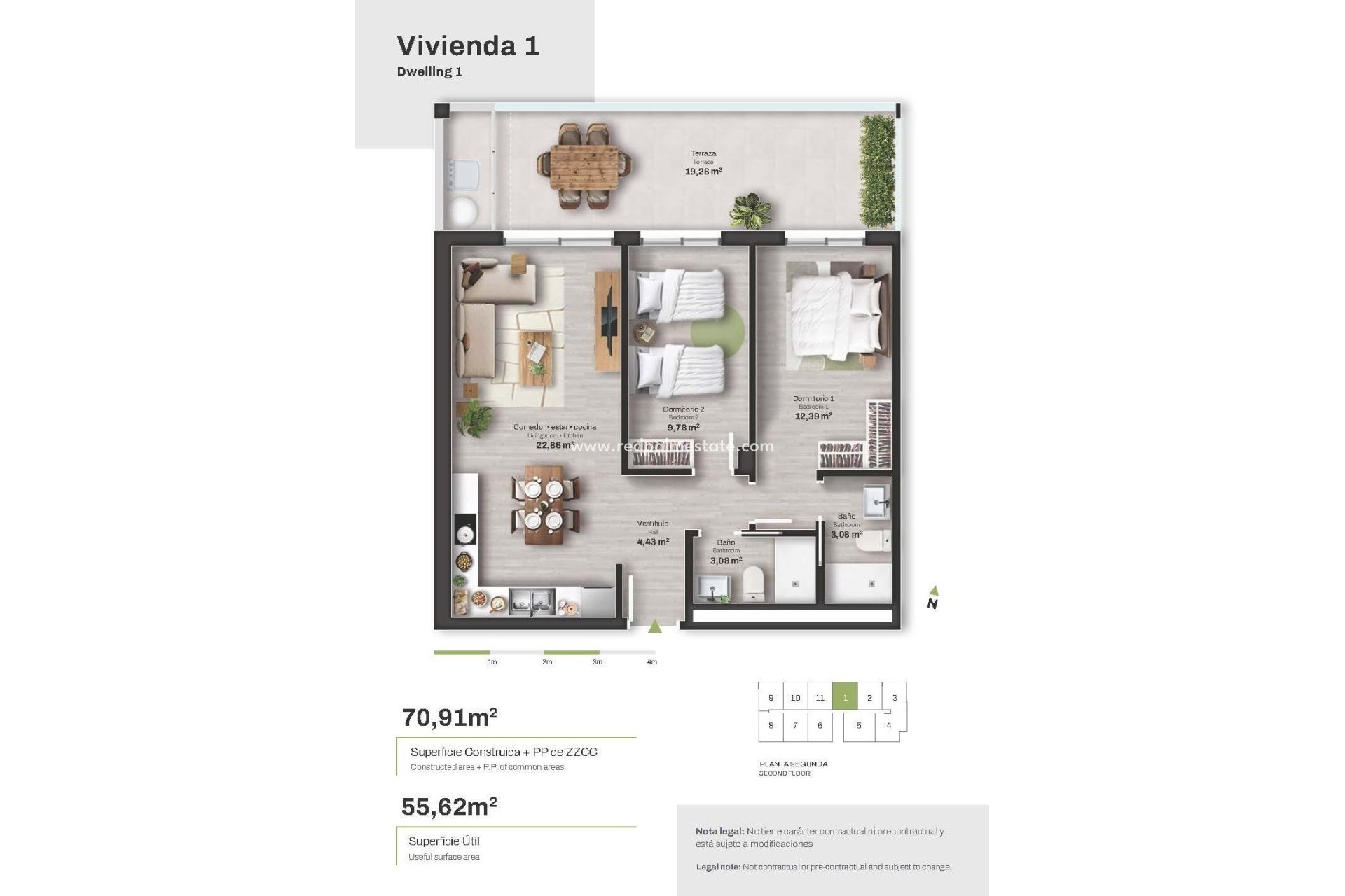 Obra nueva - Apartamento -
Mojacar - Descargador