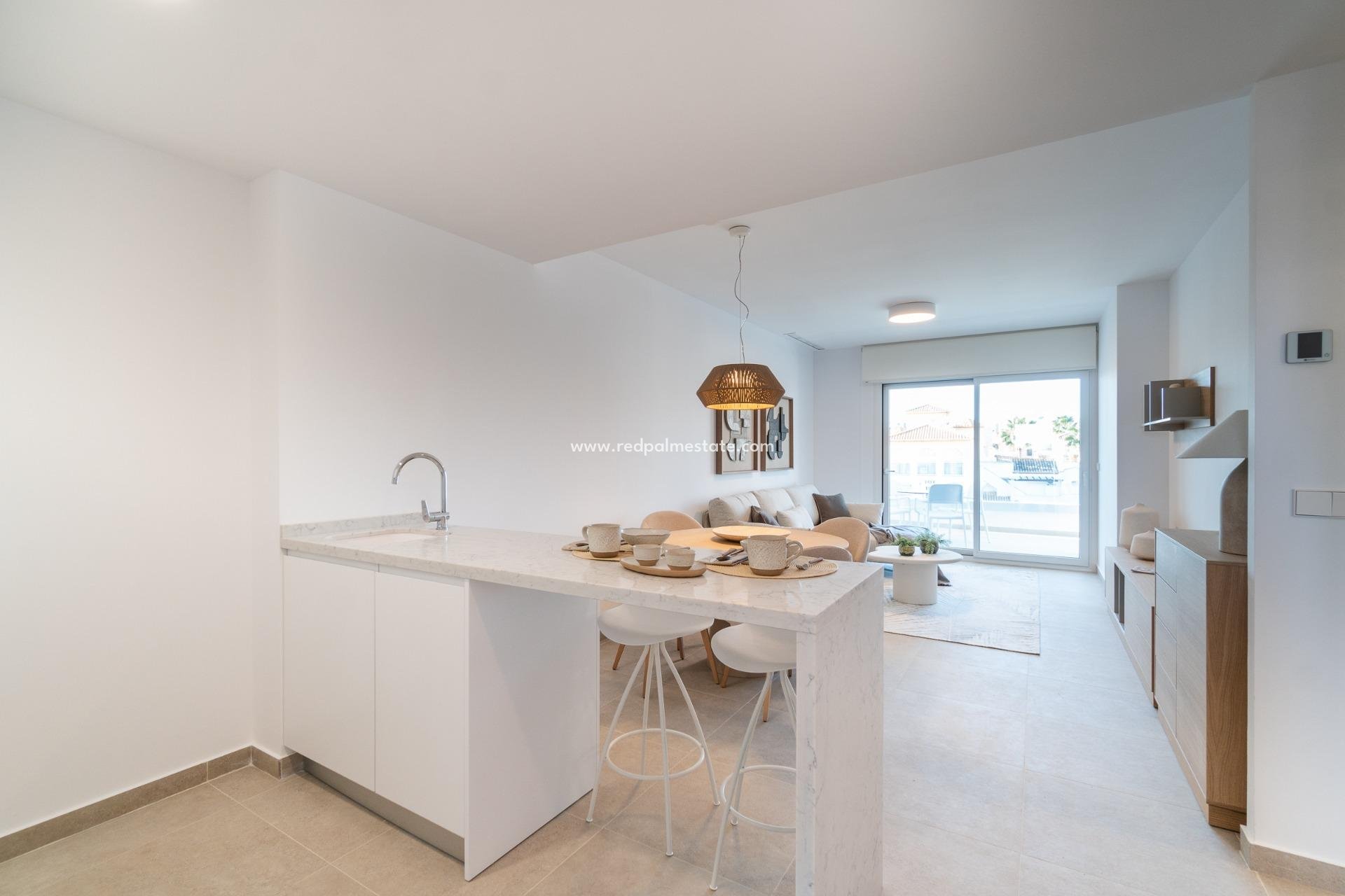 Obra nueva - Apartamento -
Orihuela Costa - Playa Flamenca