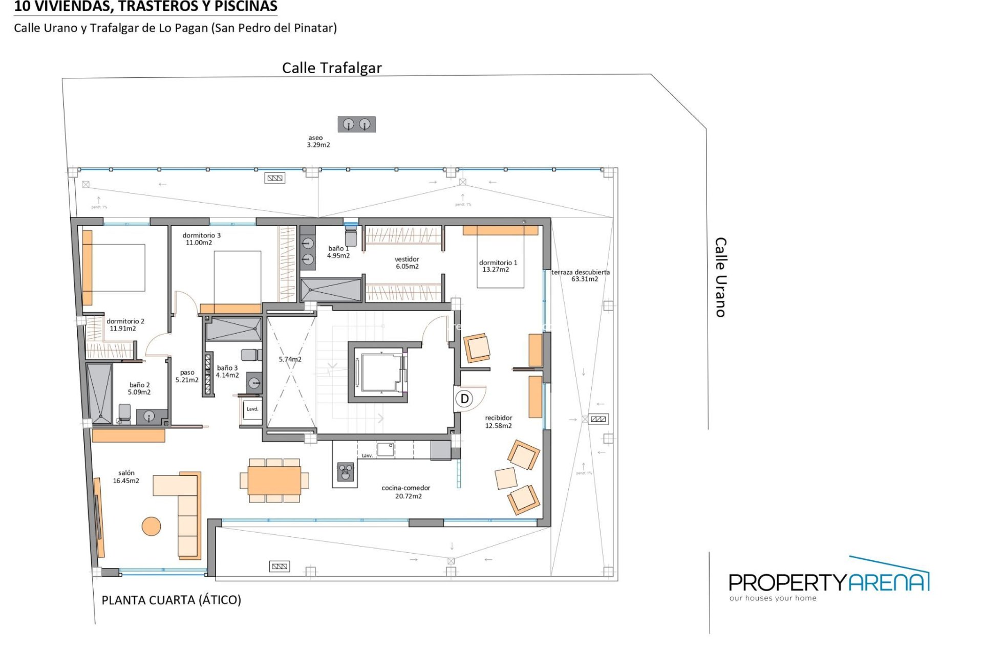 Obra nueva - Apartamento -
San Pedro del Pinatar - San Pedro de Pinatar