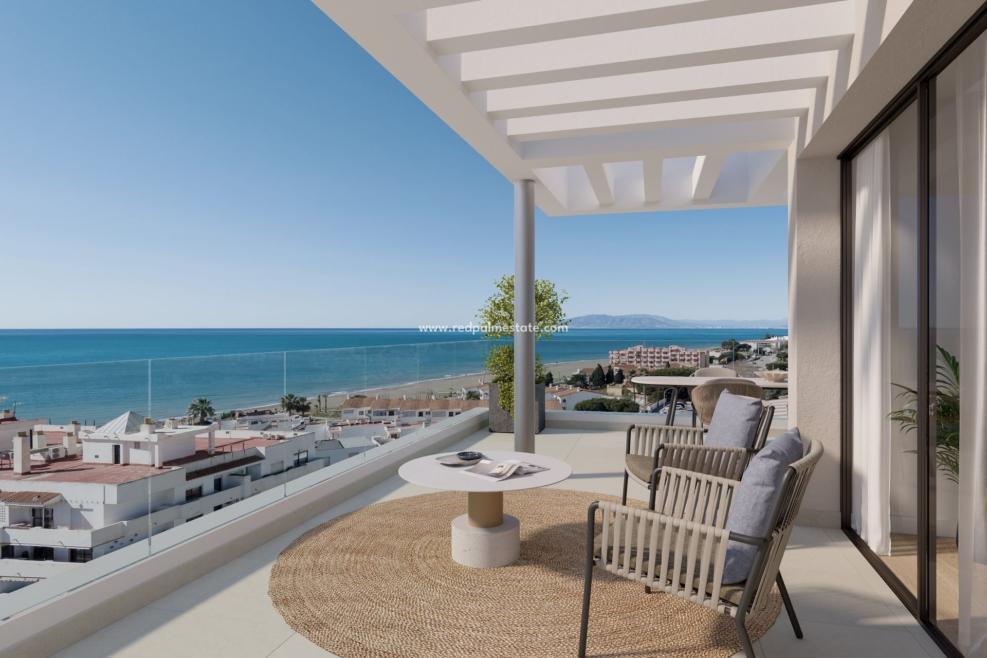 Obra nueva - Apartamento -
Torre de Benagalbón