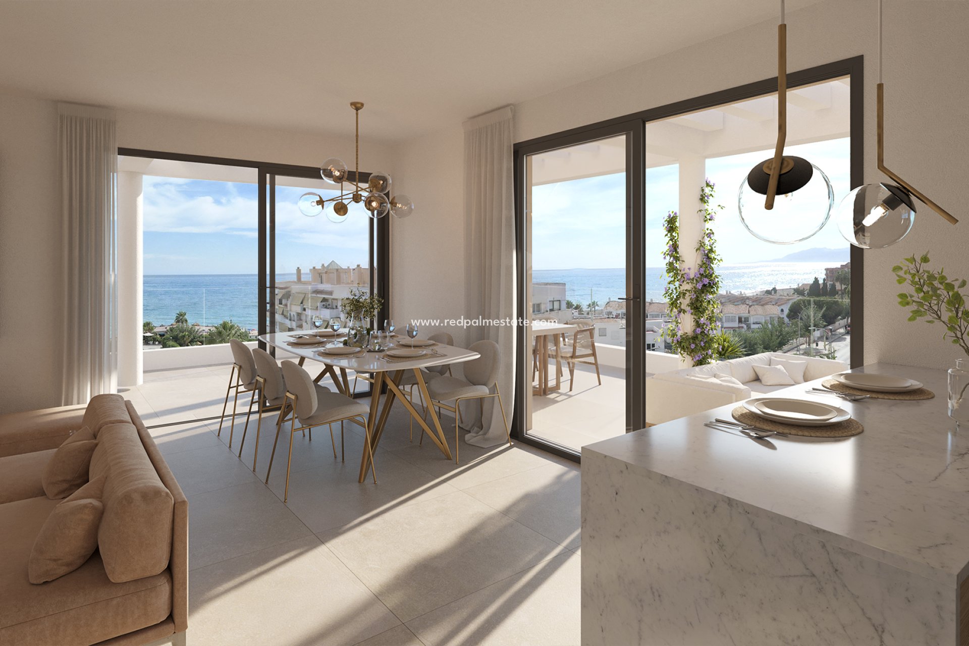 Obra nueva - Apartamento -
Torre de Benagalbón