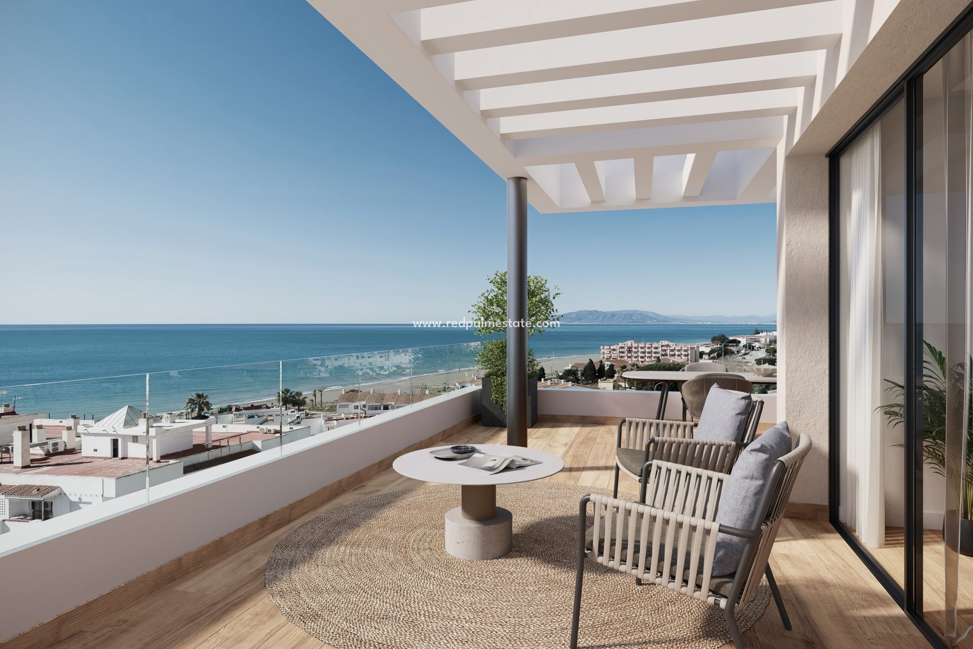 Obra nueva - Apartamento -
Torre de Benagalbón