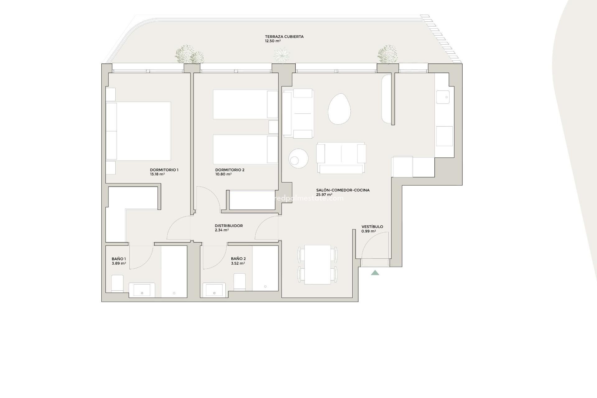 Obra nueva - Apartamento -
Torremolinos - Playa de La Carihuela
