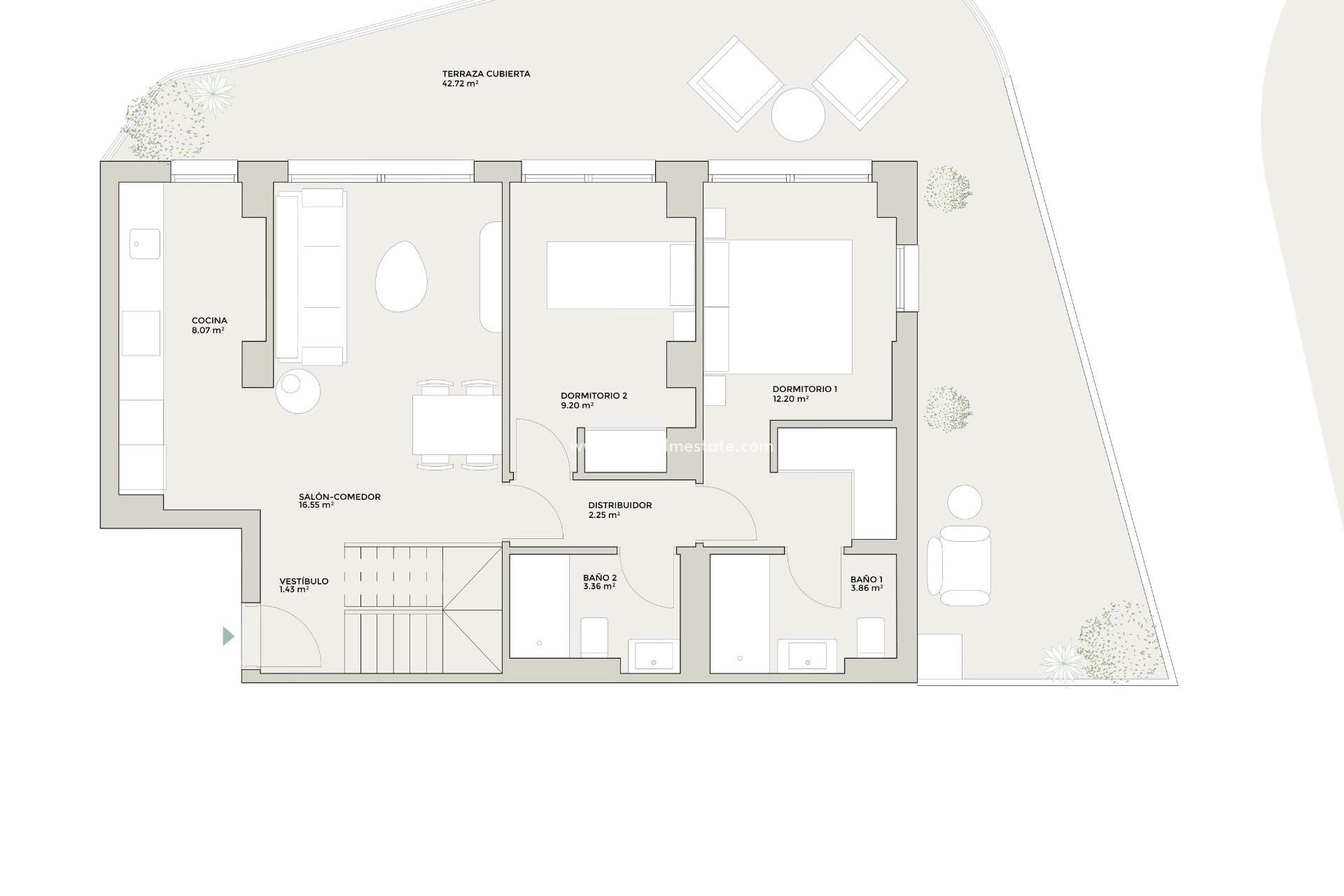 Obra nueva - Apartamento -
Torremolinos - Playa de La Carihuela