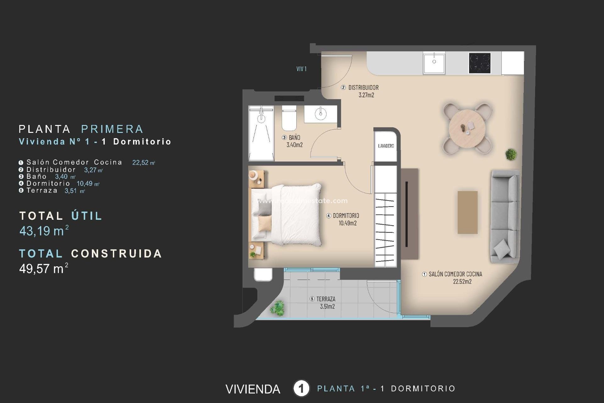 Obra nueva - Apartamento -
Torrevieja - Centro Torrevieja