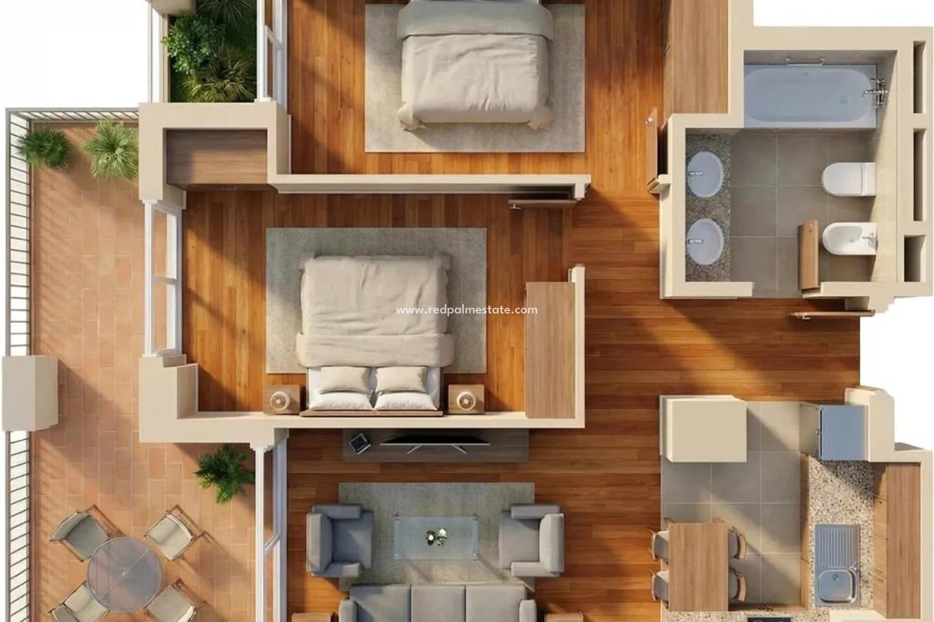 Obra nueva - Apartamento -
Vera Playa - Puerto del Rey