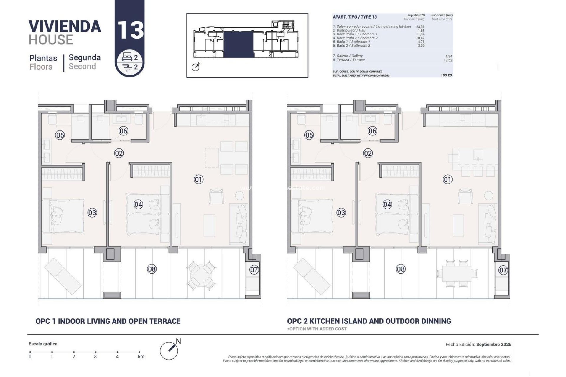 Obra nueva - Apartamento -
Villajoyosa - Mallaeta