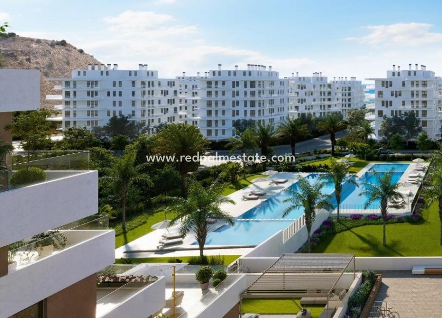 Obra nueva - Apartamento -
Villajoyosa - Playa del Torres