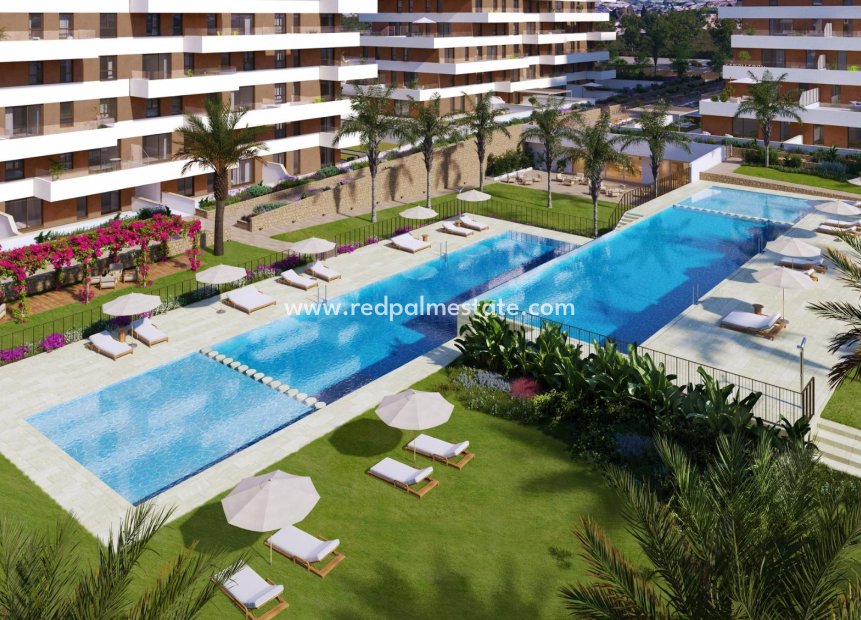 Obra nueva - Apartamento -
Villajoyosa - Playa del Torres