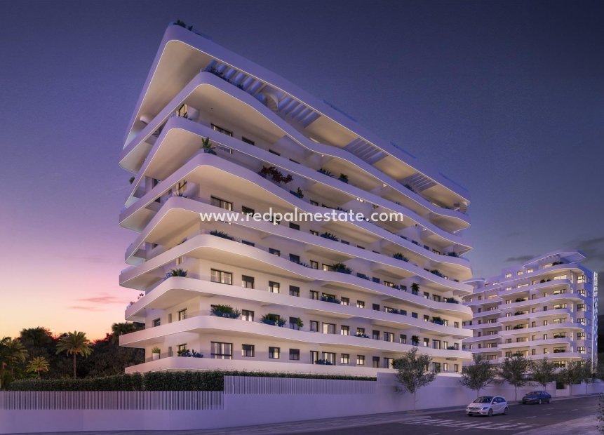 Obra nueva - Apartamento -
Villajoyosa - Playa del Torres