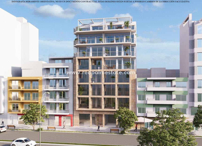 Obra nueva - Apartamento -
Villajoyosa - Pueblo
