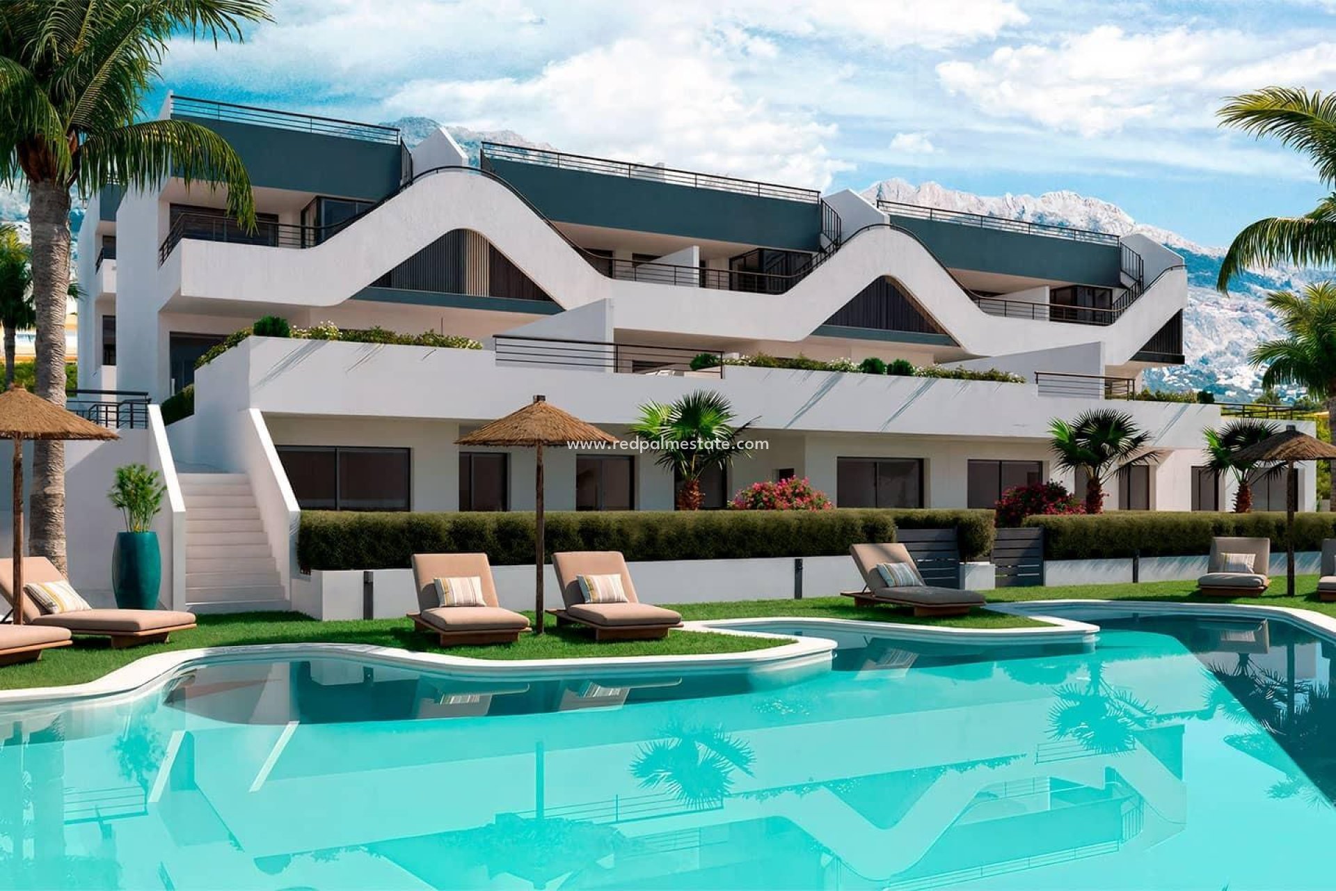 Obra nueva - Apartmentos -
Alfas del Pi - Alfaz del Sol