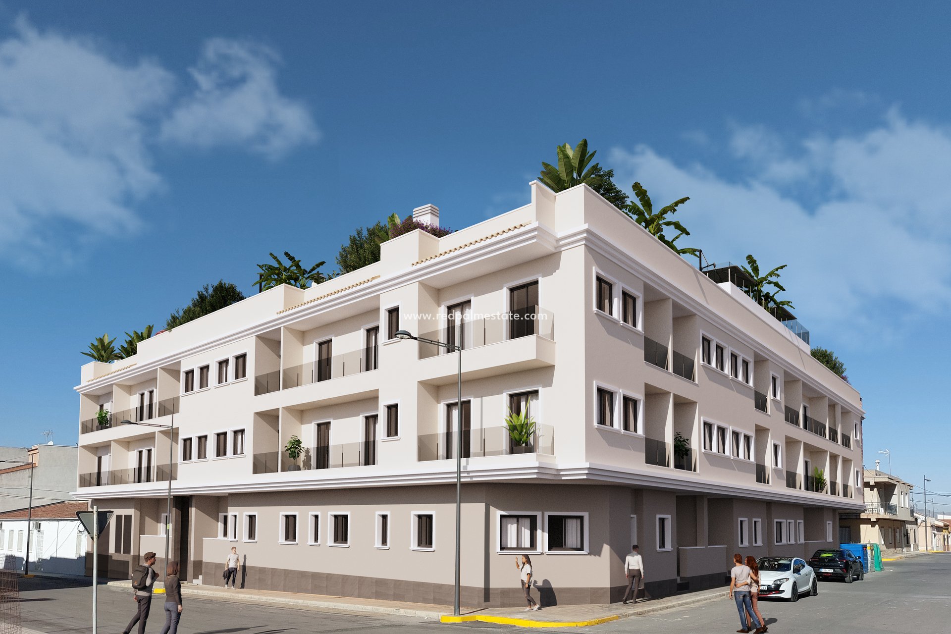 Obra nueva - Apartmentos -
Algorfa