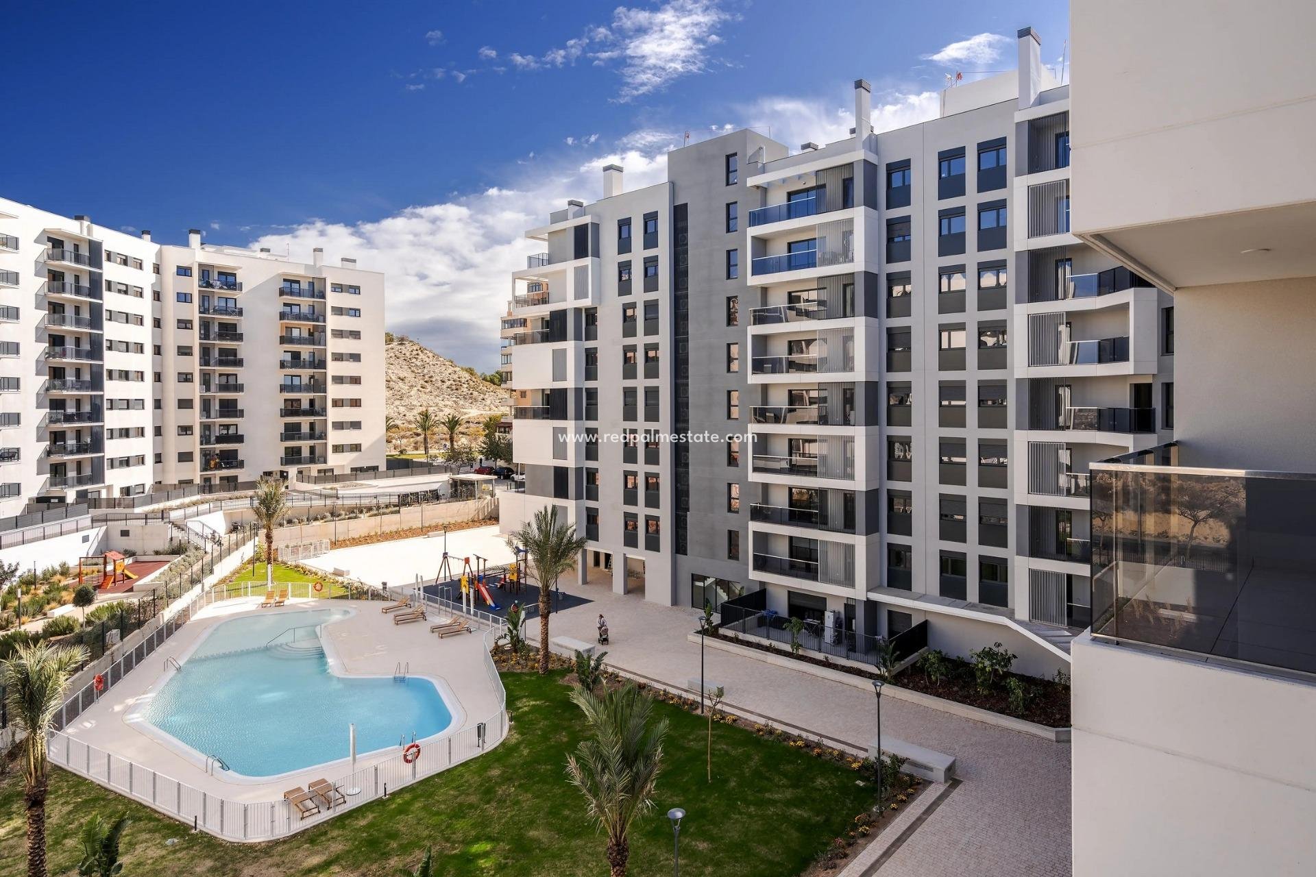 Obra nueva - Apartmentos -
Alicante - PAU 1