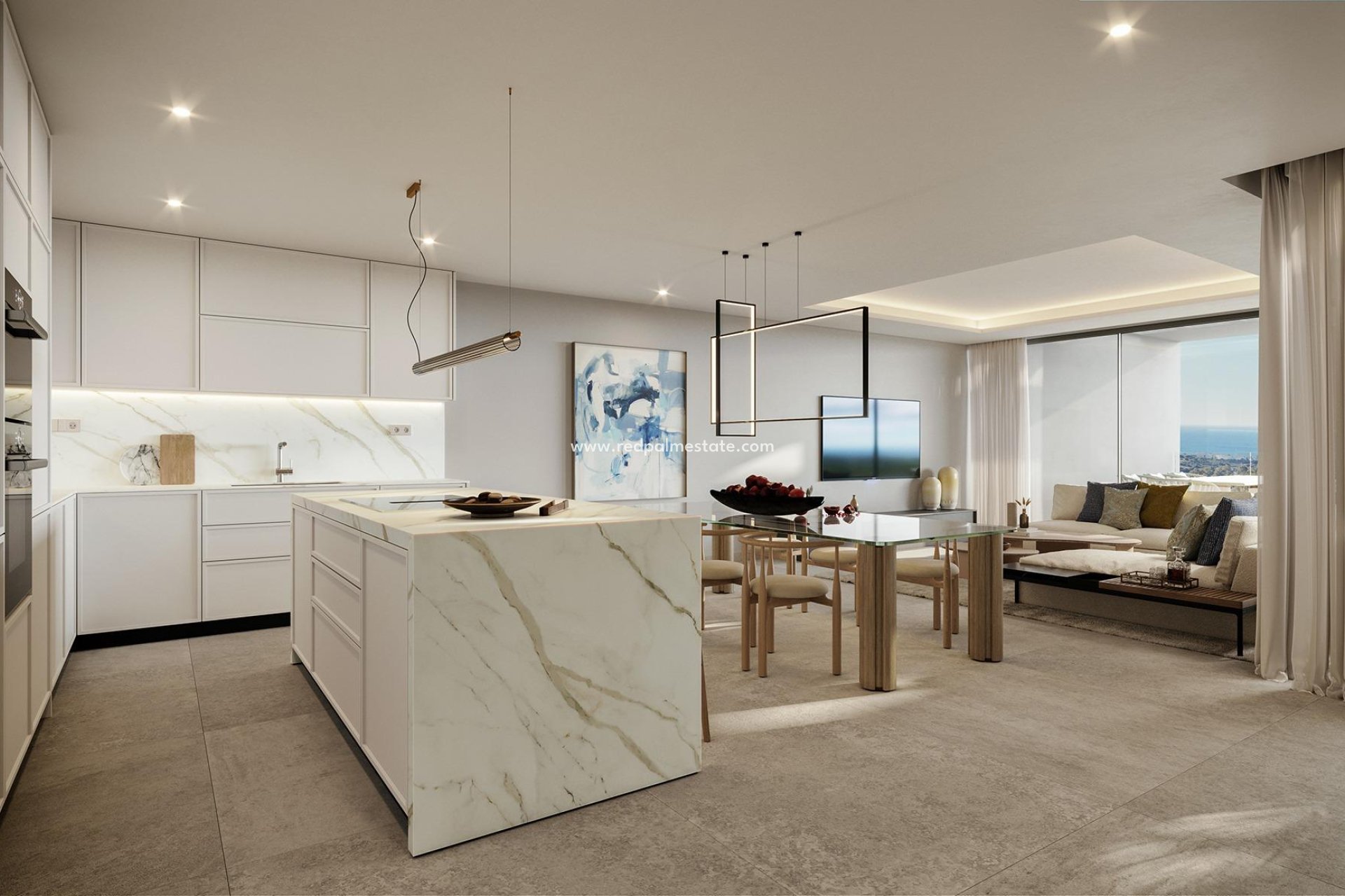 Obra nueva - Apartmentos -
Casares - Alcazaba Lagoon