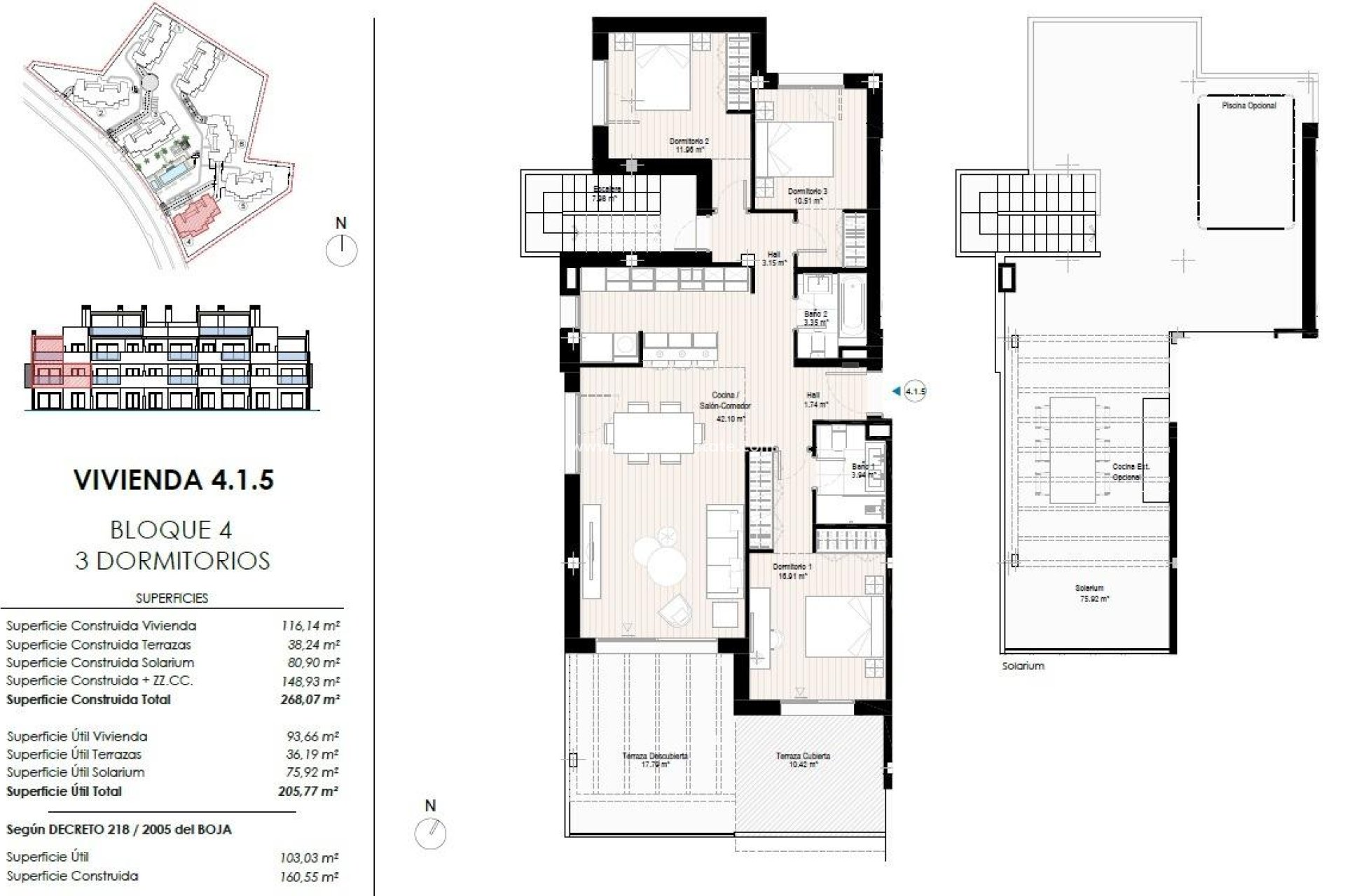 Obra nueva - Apartmentos -
Casares - Doña Julia Golf